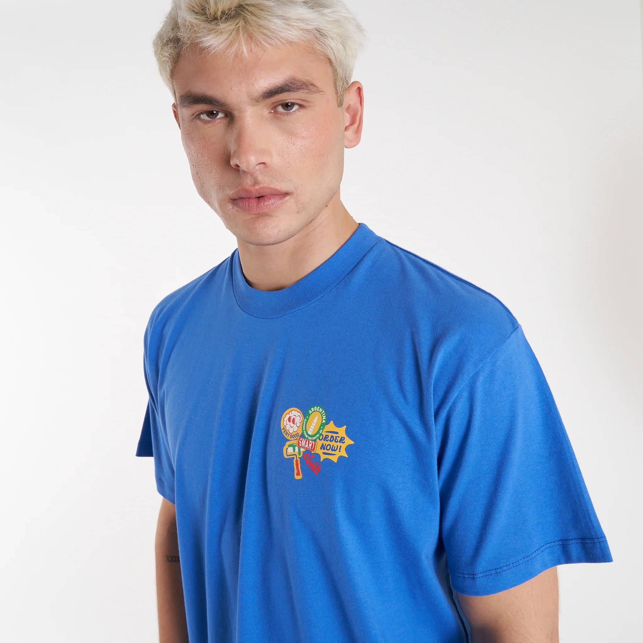 Remera Mc Vulk Support Tee Blue - Image 2