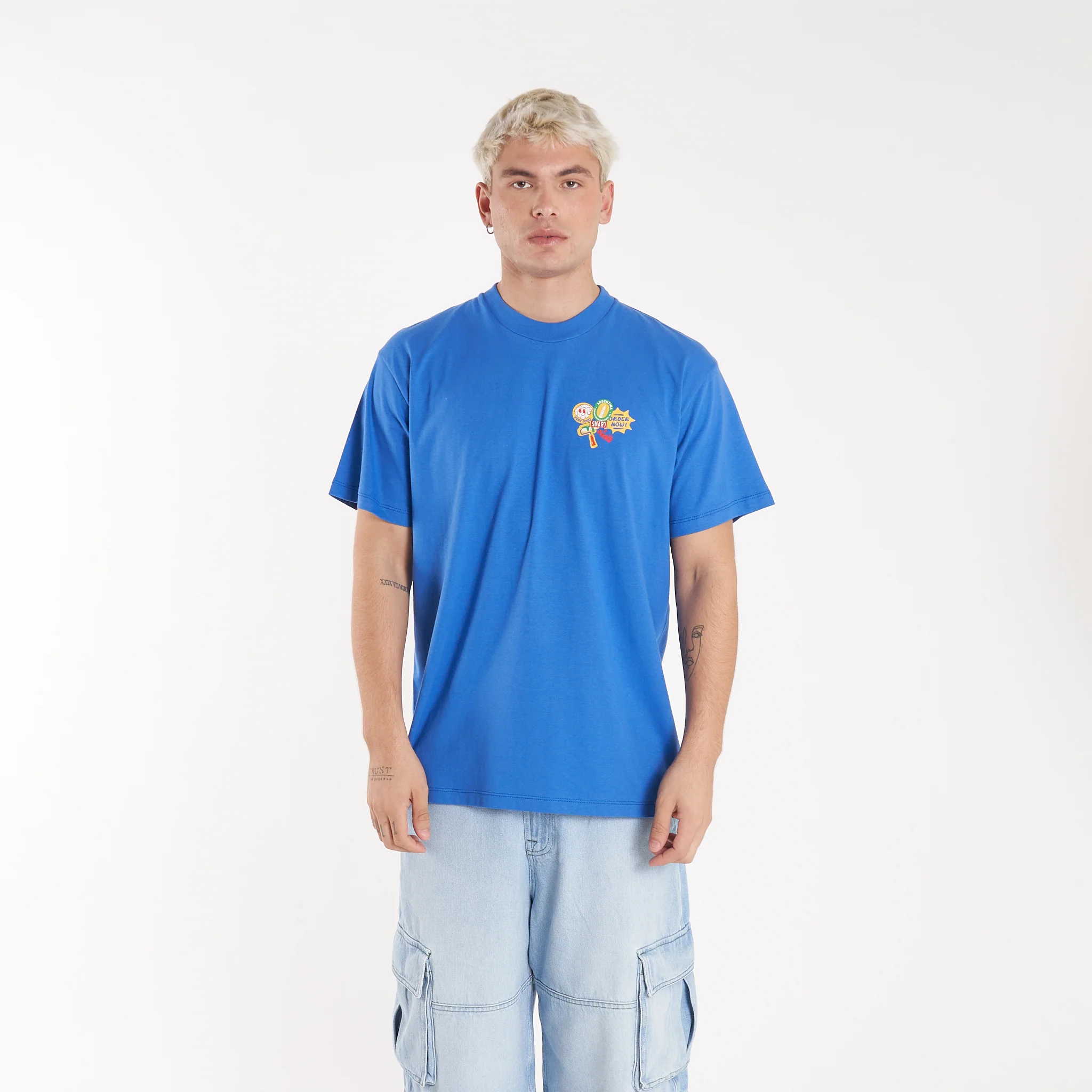 Remera Mc Vulk Support Tee Blue - Image 4