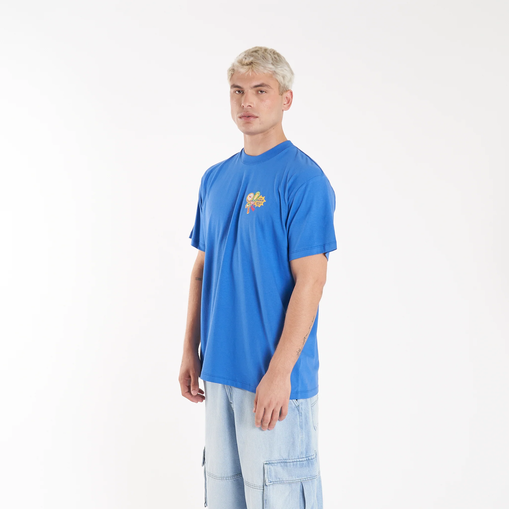 Remera Mc Vulk Support Tee Blue - Image 6