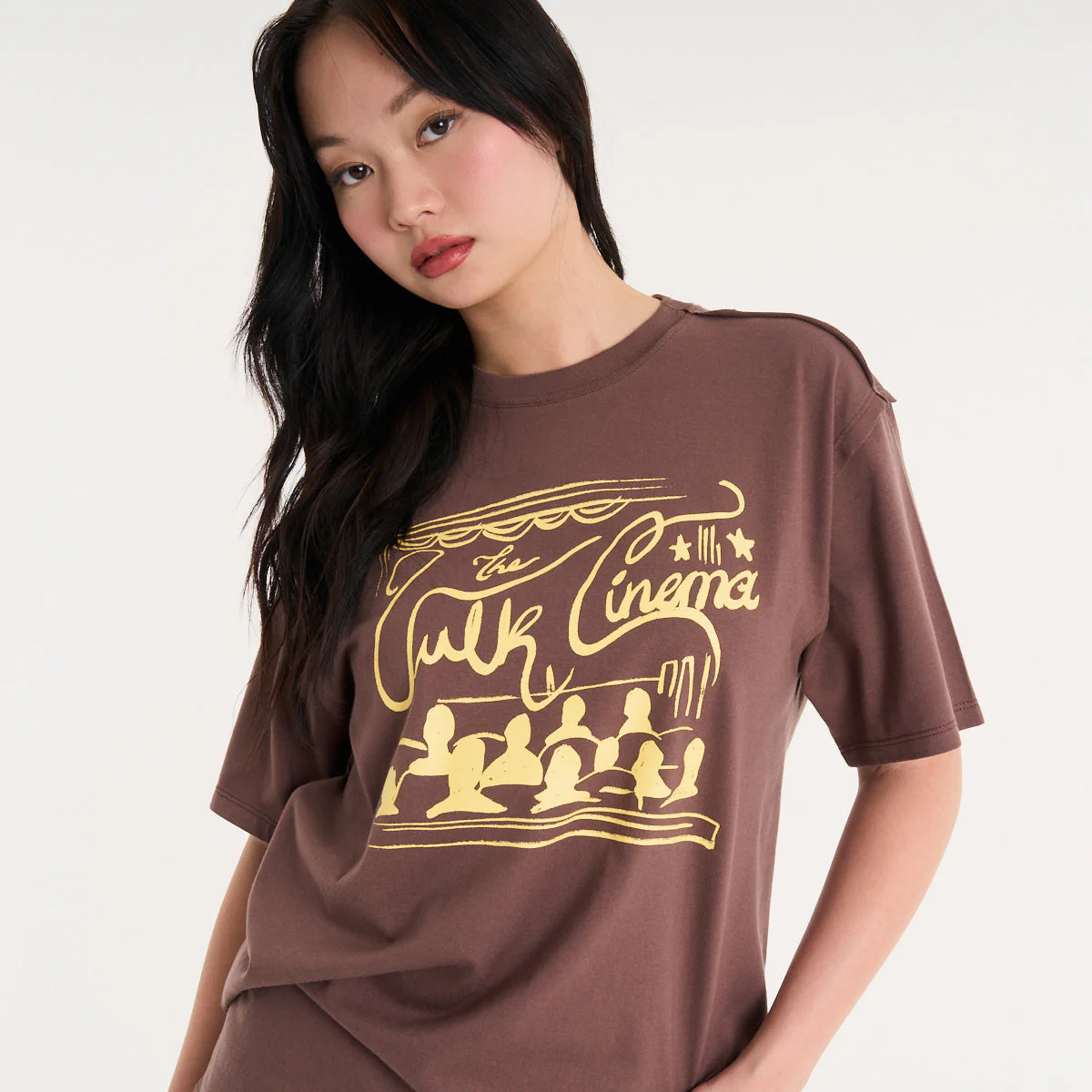 Remera Mc Vulk Cinema Tee Brown - Image 3