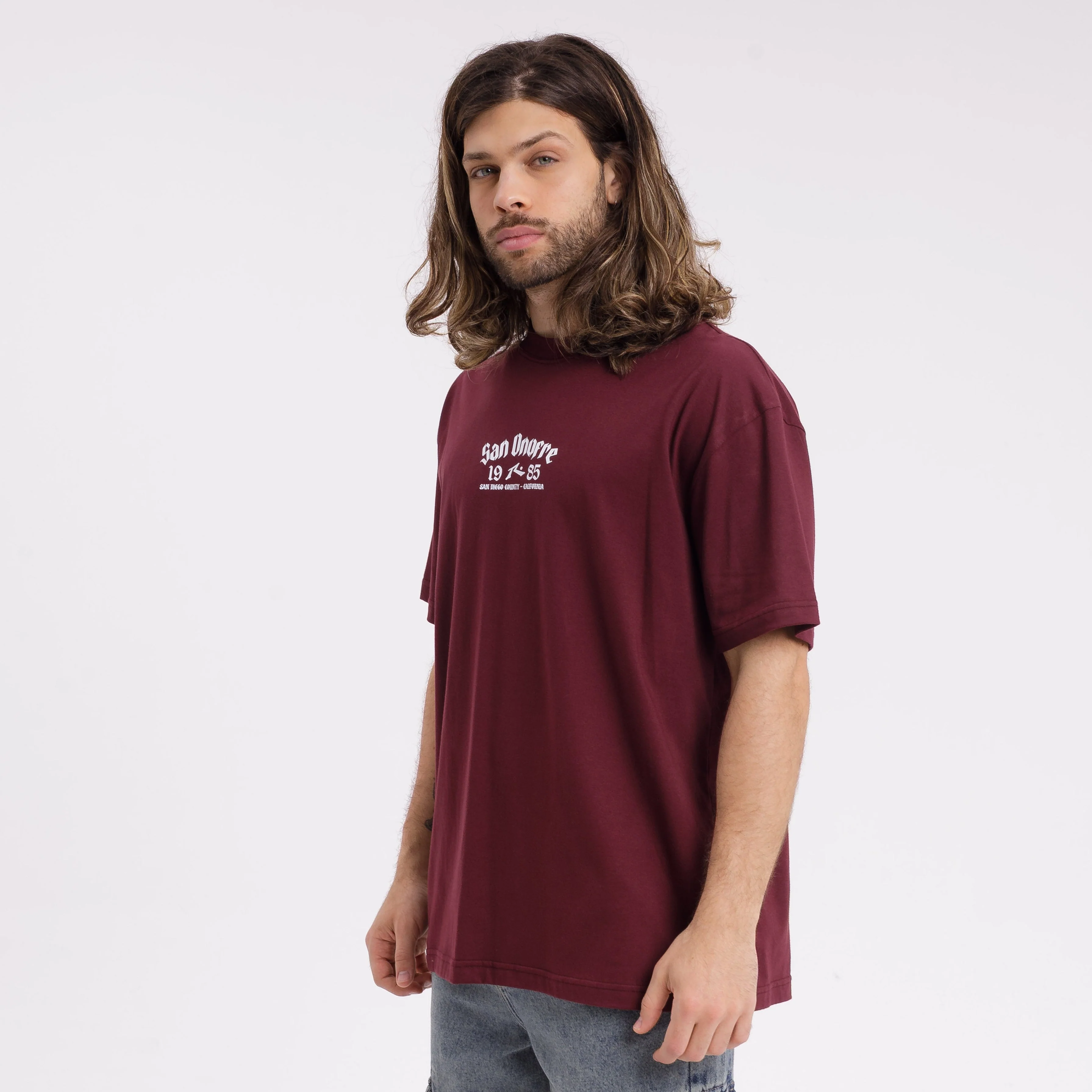Remera Mc Rusty San Onofre Tee Burgundy - Image 3
