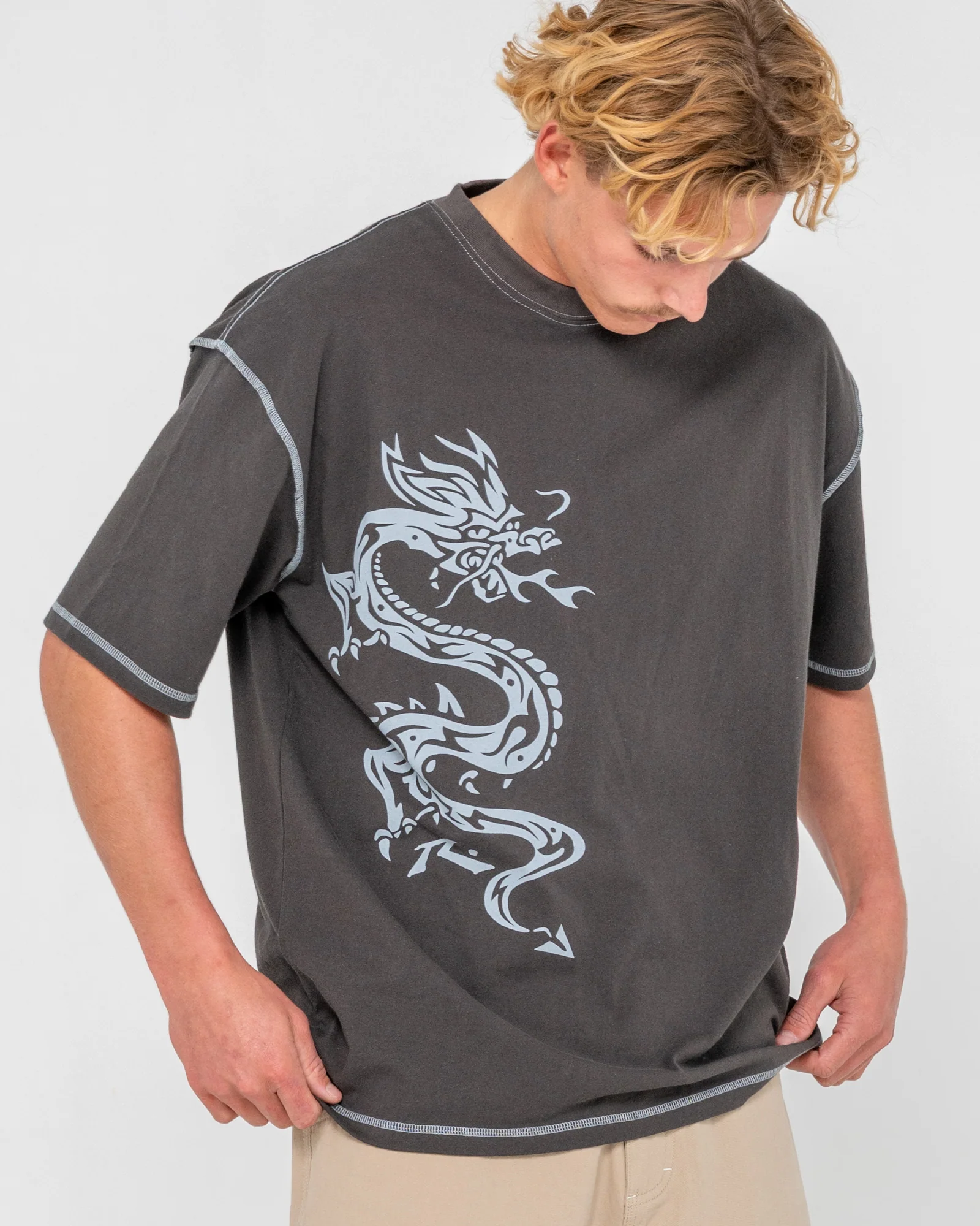 Remera Mc Rusty Spyro Short Sleeve Tee Coal - Image 2