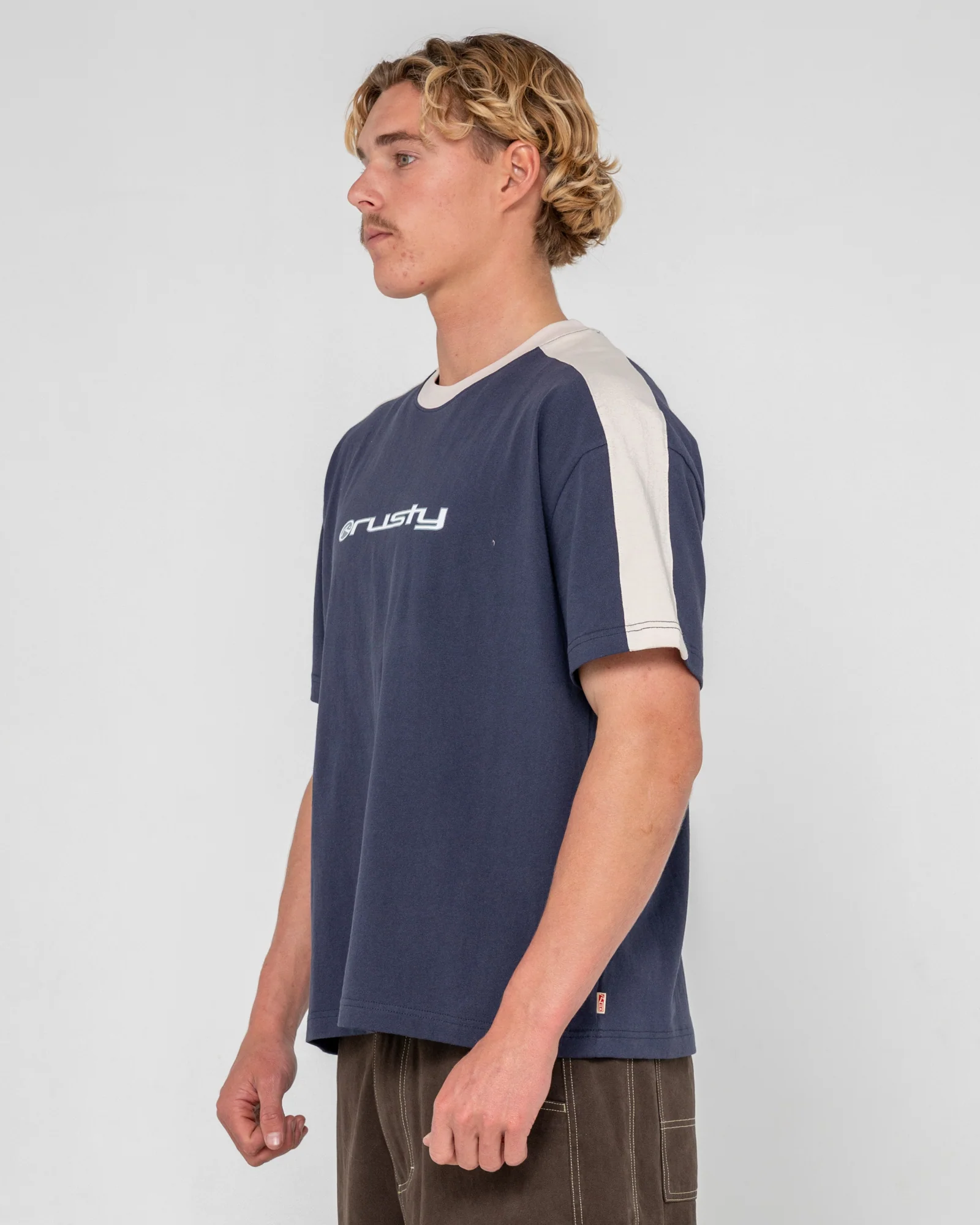 Remera Mc Rusty Weapon Short Sleeve Tee Dark Blue - Image 3