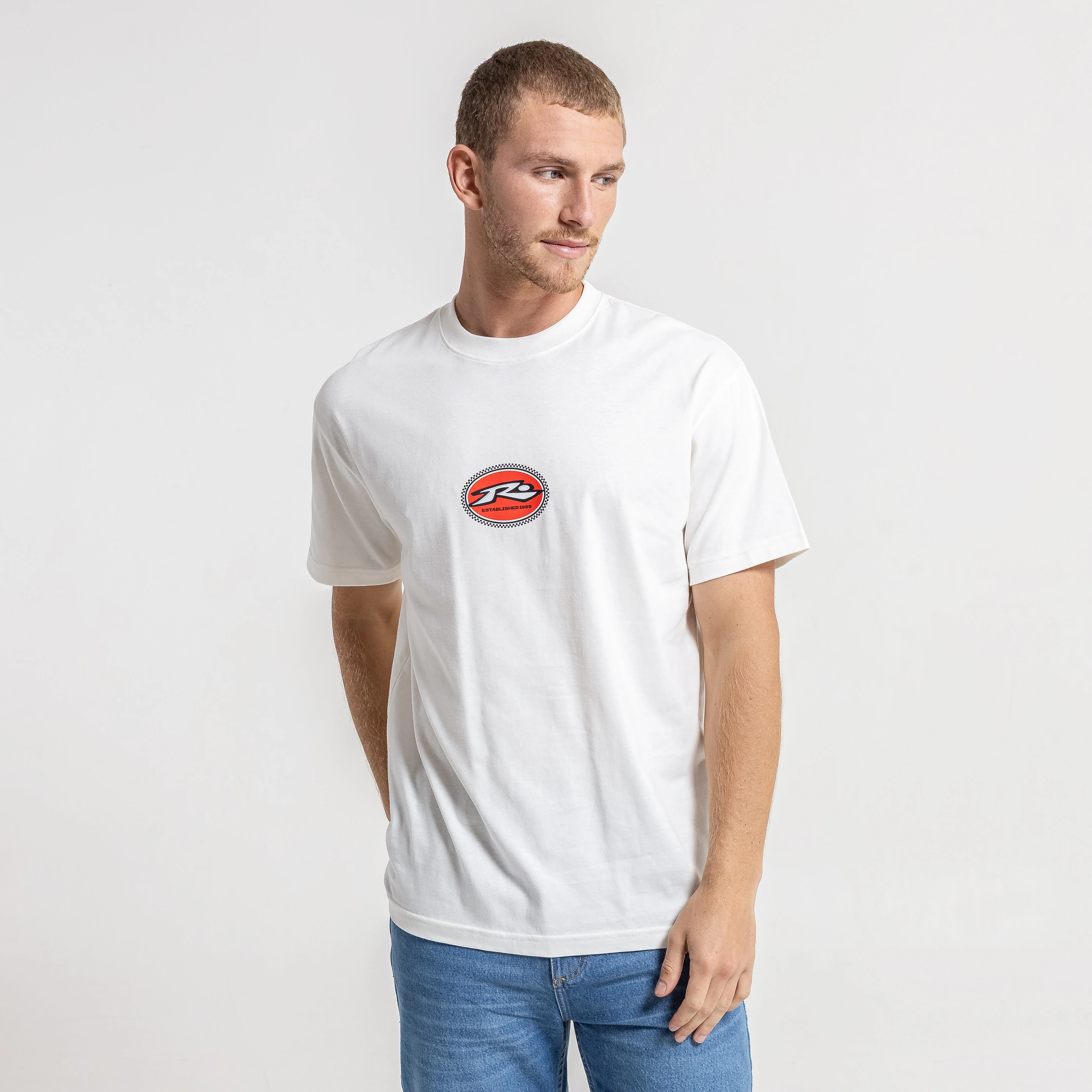 Remera Mc Rusty Highway 405 Tee Megabig Ecru - Image 2