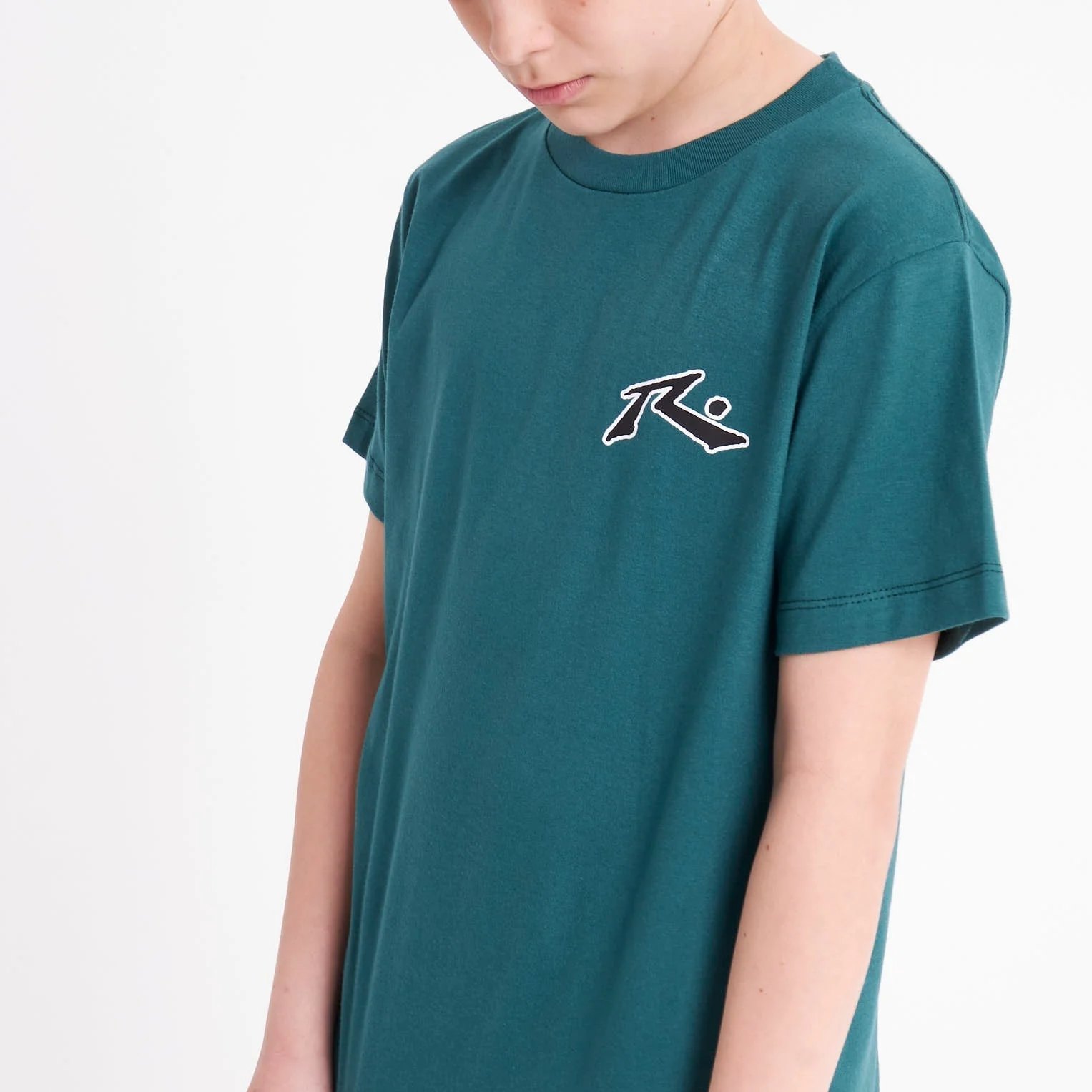 Remera Mc Rusty Competition 2.0 Tee Jr Green B/Black - Image 3