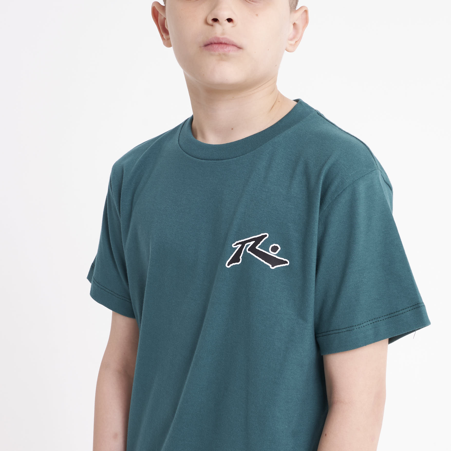 Remera Mc Rusty Competition 2.0 Tee Jr Green B/Black - Image 4