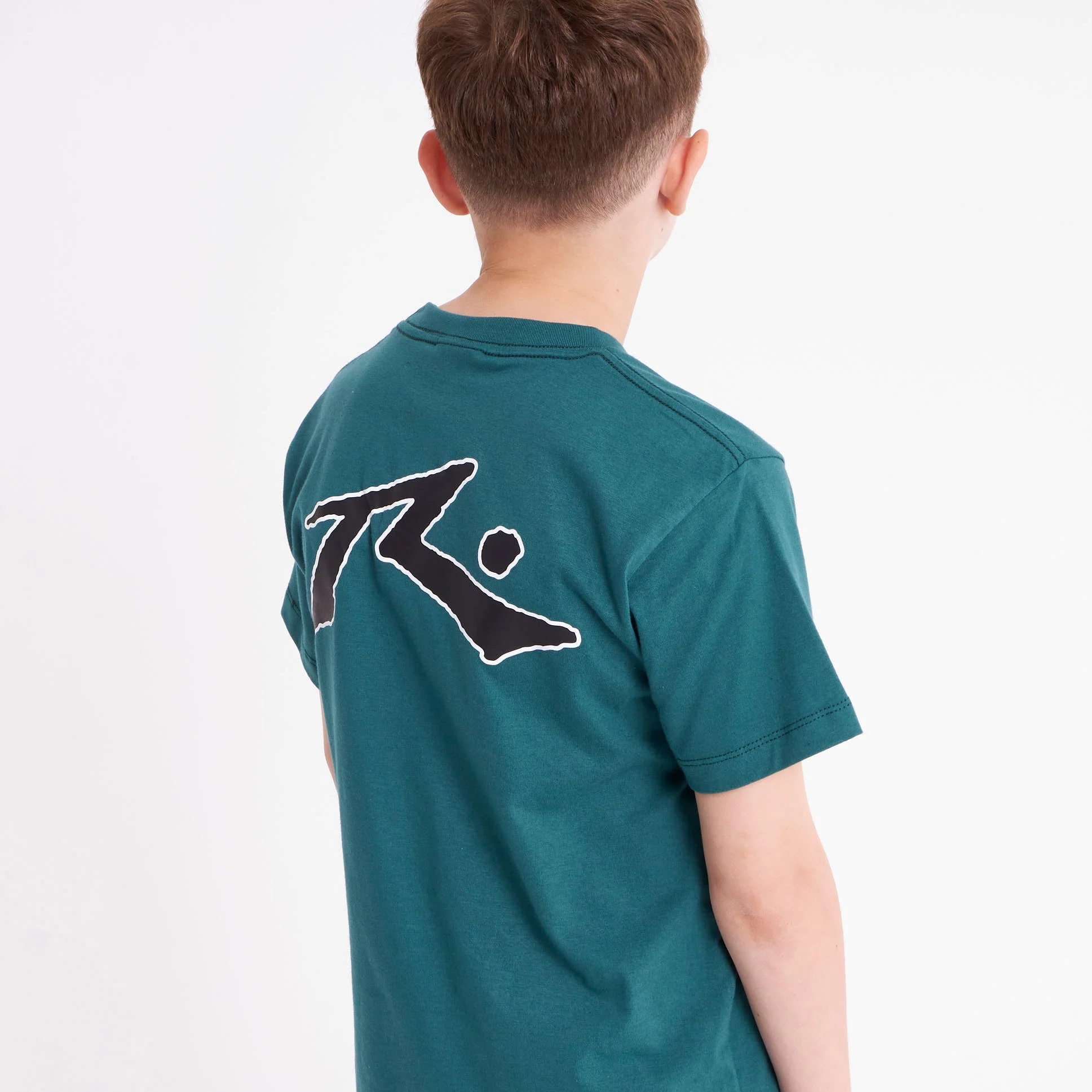 Remera Mc Rusty Competition 2.0 Tee Jr Green B/Black - Image 5
