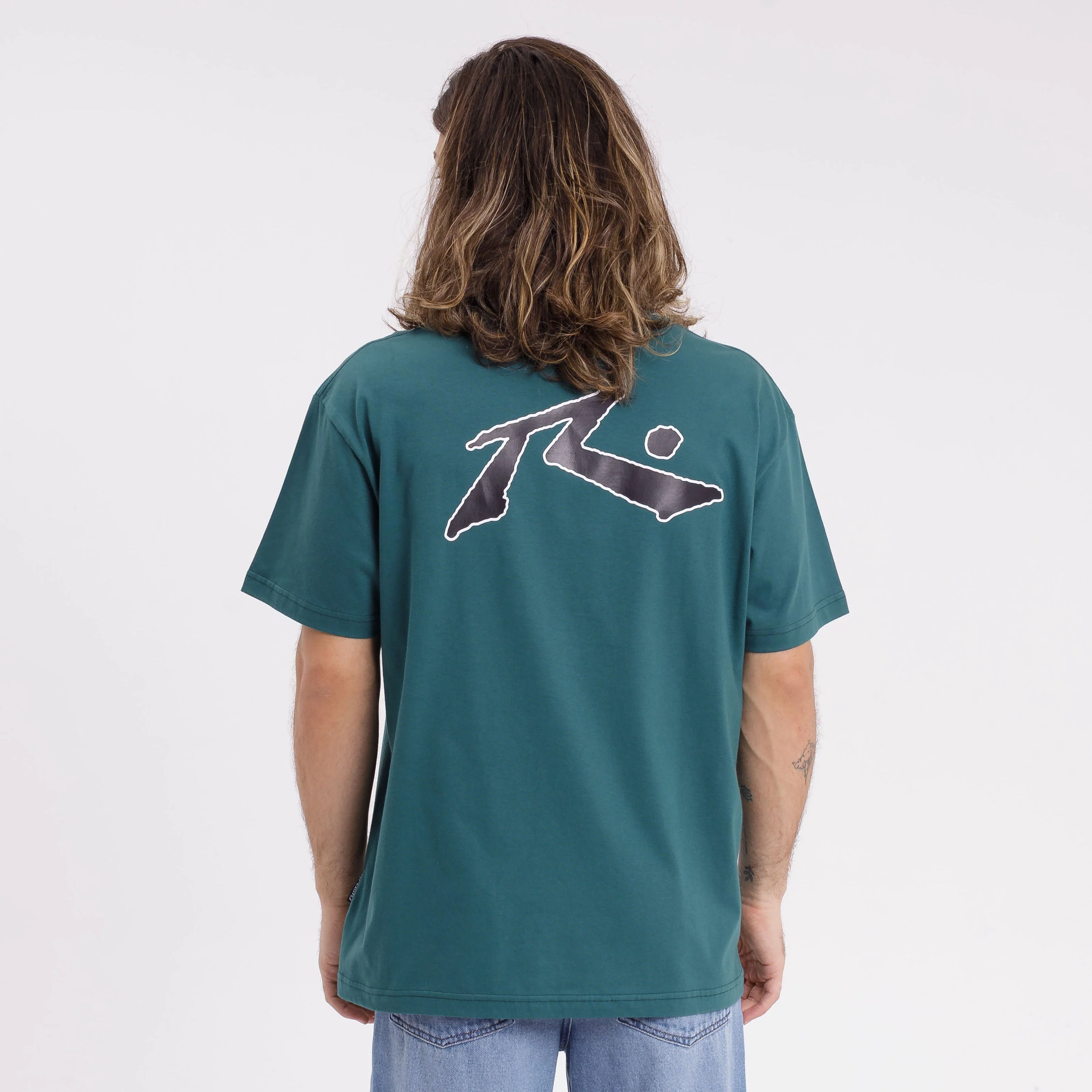 Remera Mc Rusty Competition 2.0 Tee Green B/Black - Image 3