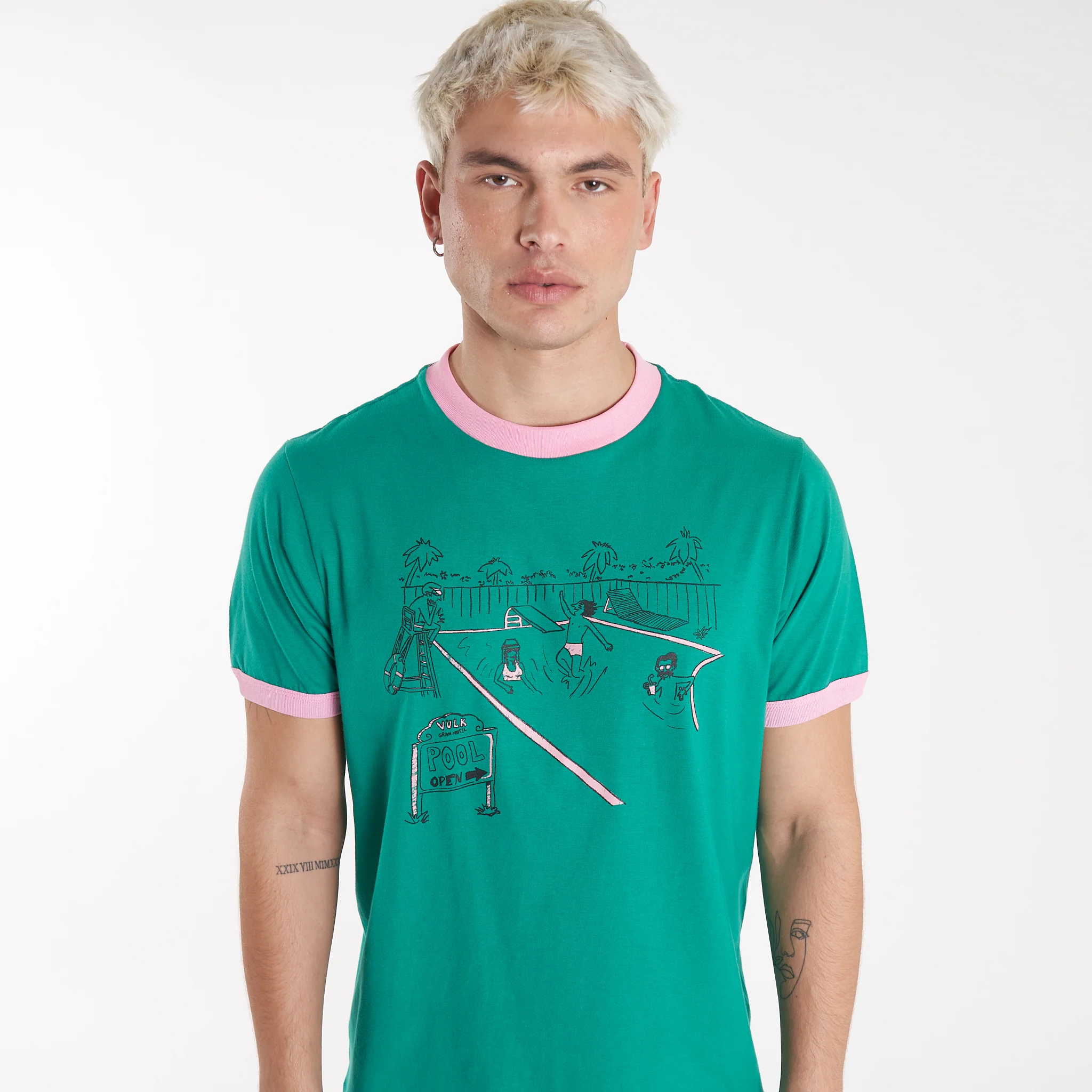 Remera Mc Vulk Chill Tee Green - Image 3
