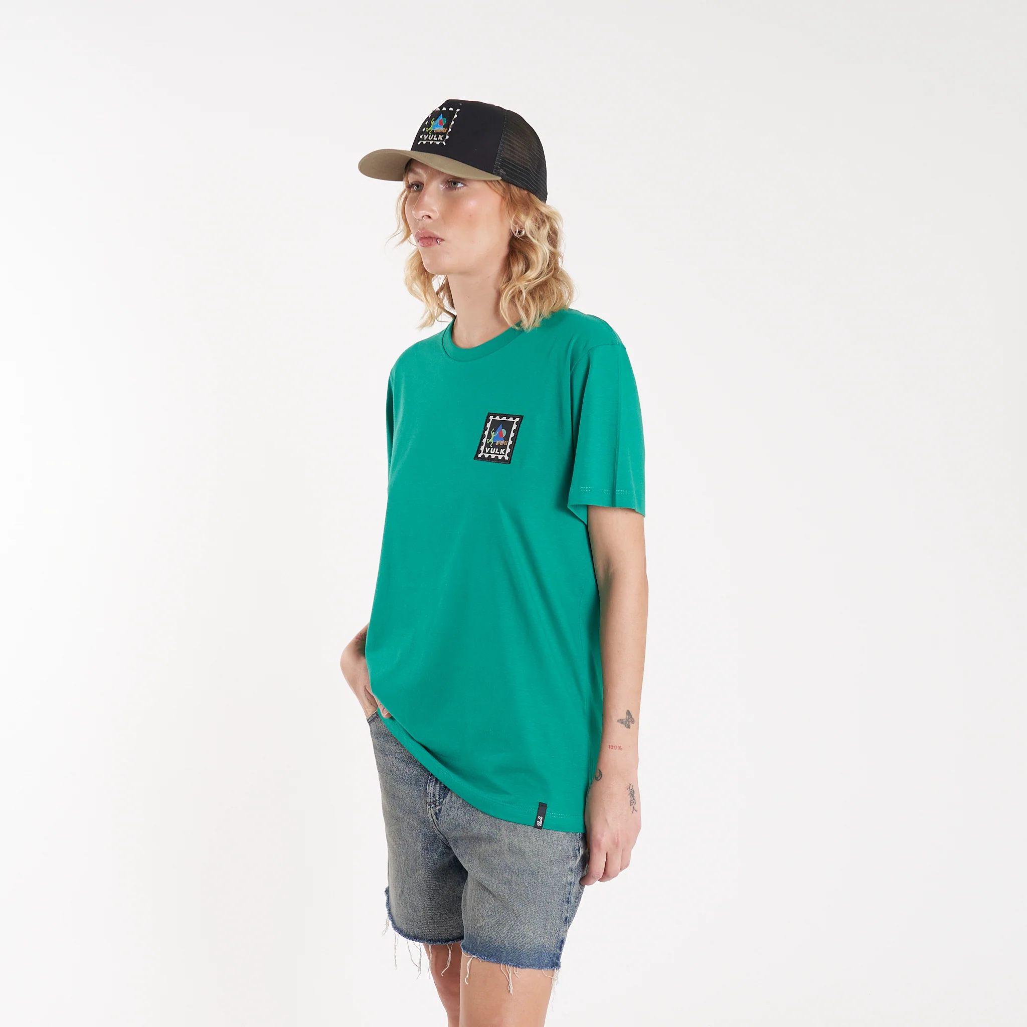 Remera Mc Vulk Traveler Tee Green - Image 5