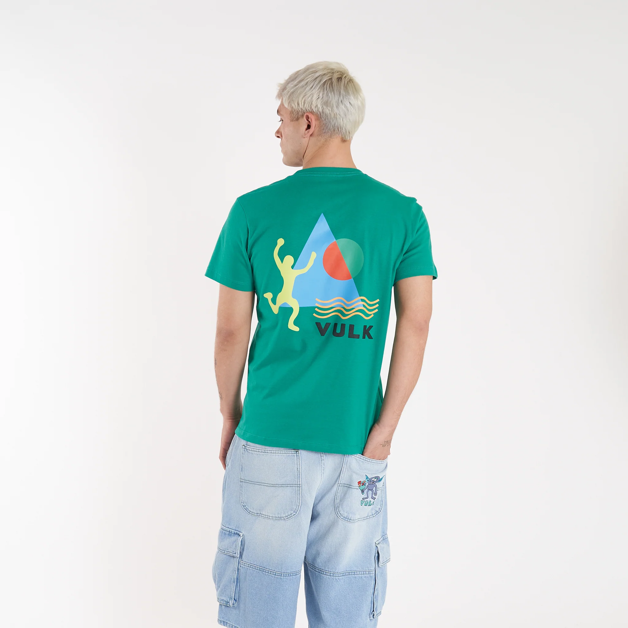 Remera Mc Vulk Traveler Tee Green - Image 6