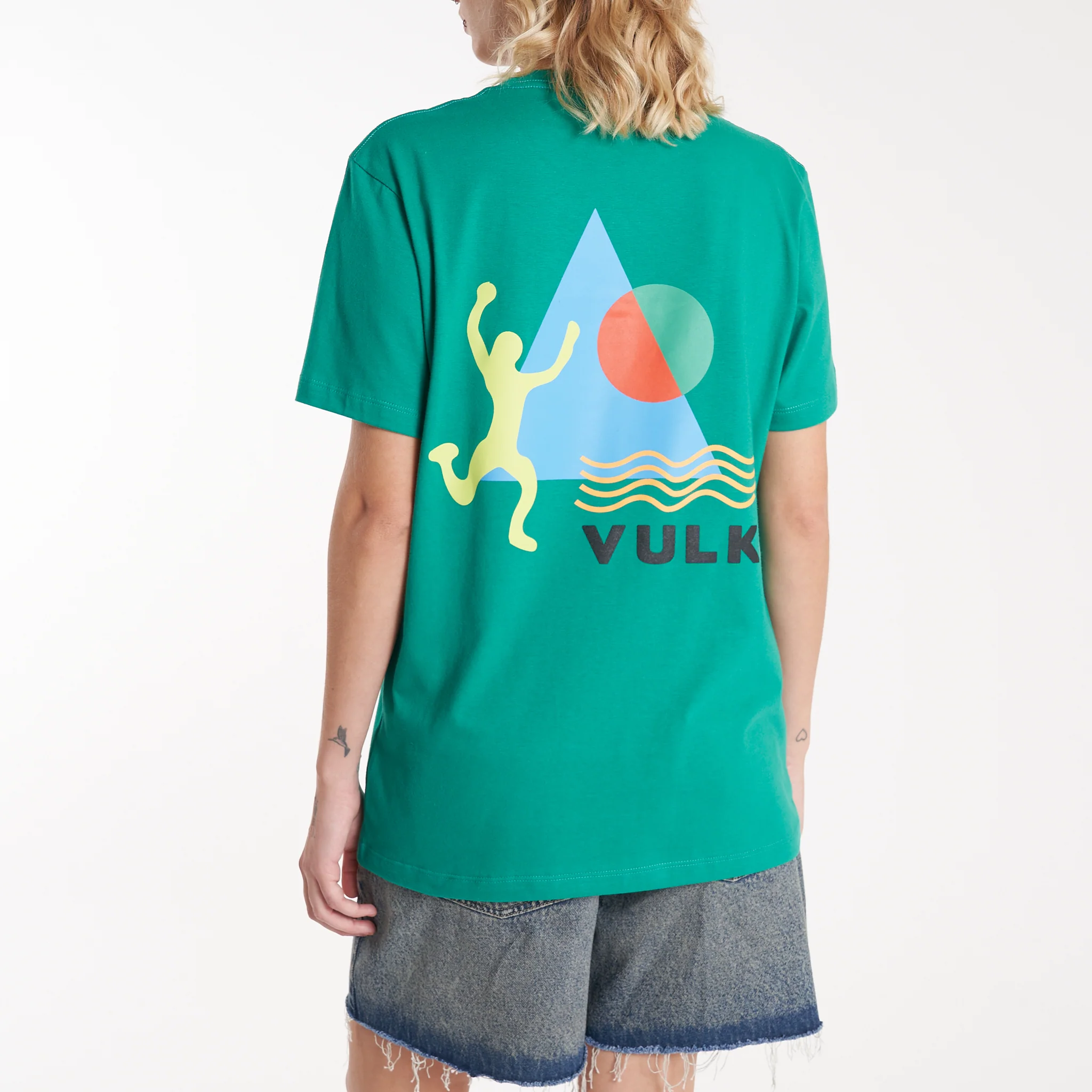 Remera Mc Vulk Traveler Tee Green - Image 8