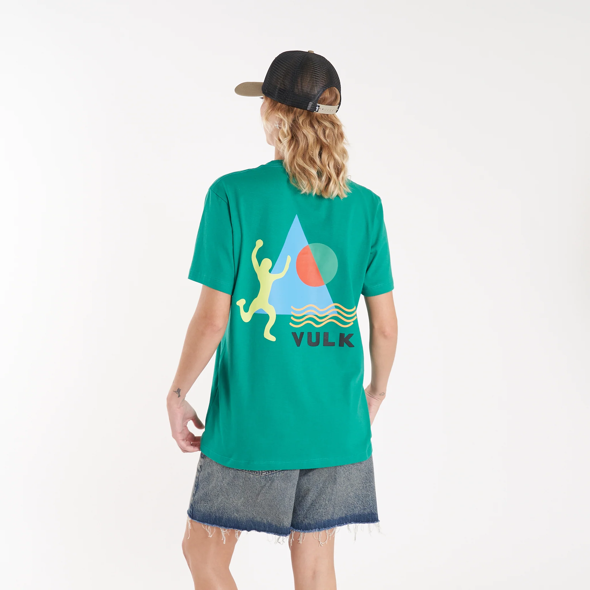 Remera Mc Vulk Traveler Tee Green - Image 9