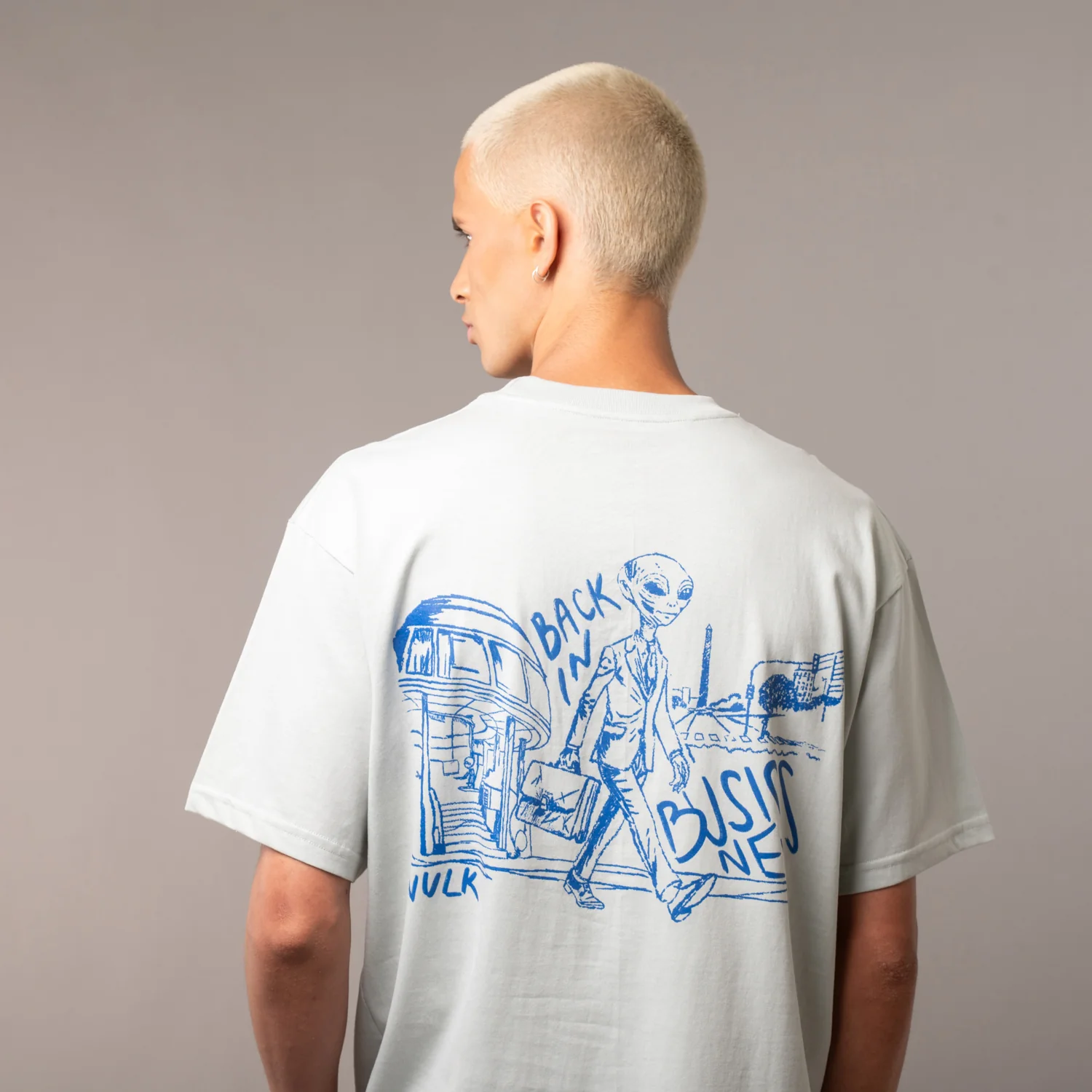 Remera Vulk Back In Bu Grey - Image 8