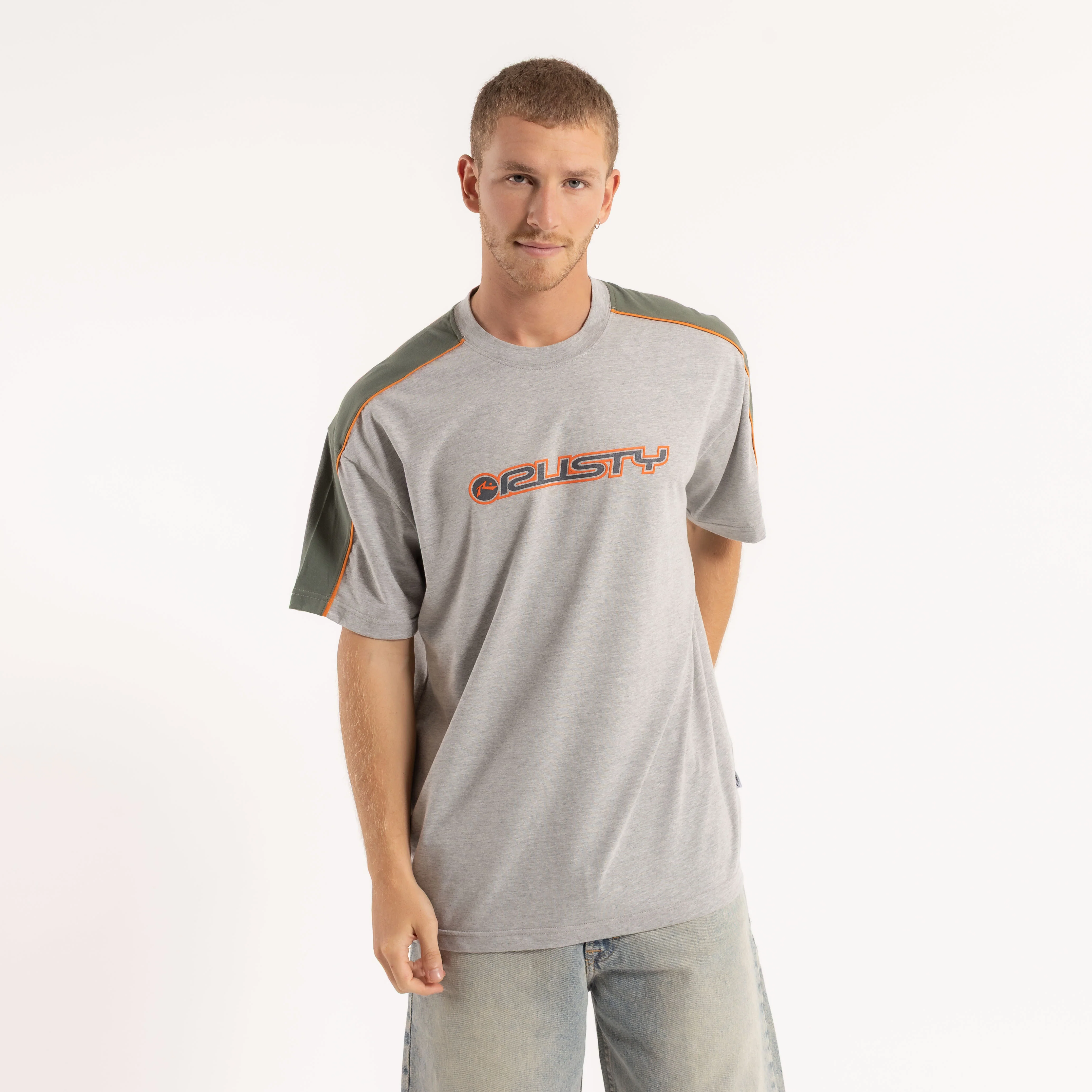 Remera Mc Rusty Alonso Serie 2 Tee Grey Marle - Image 2