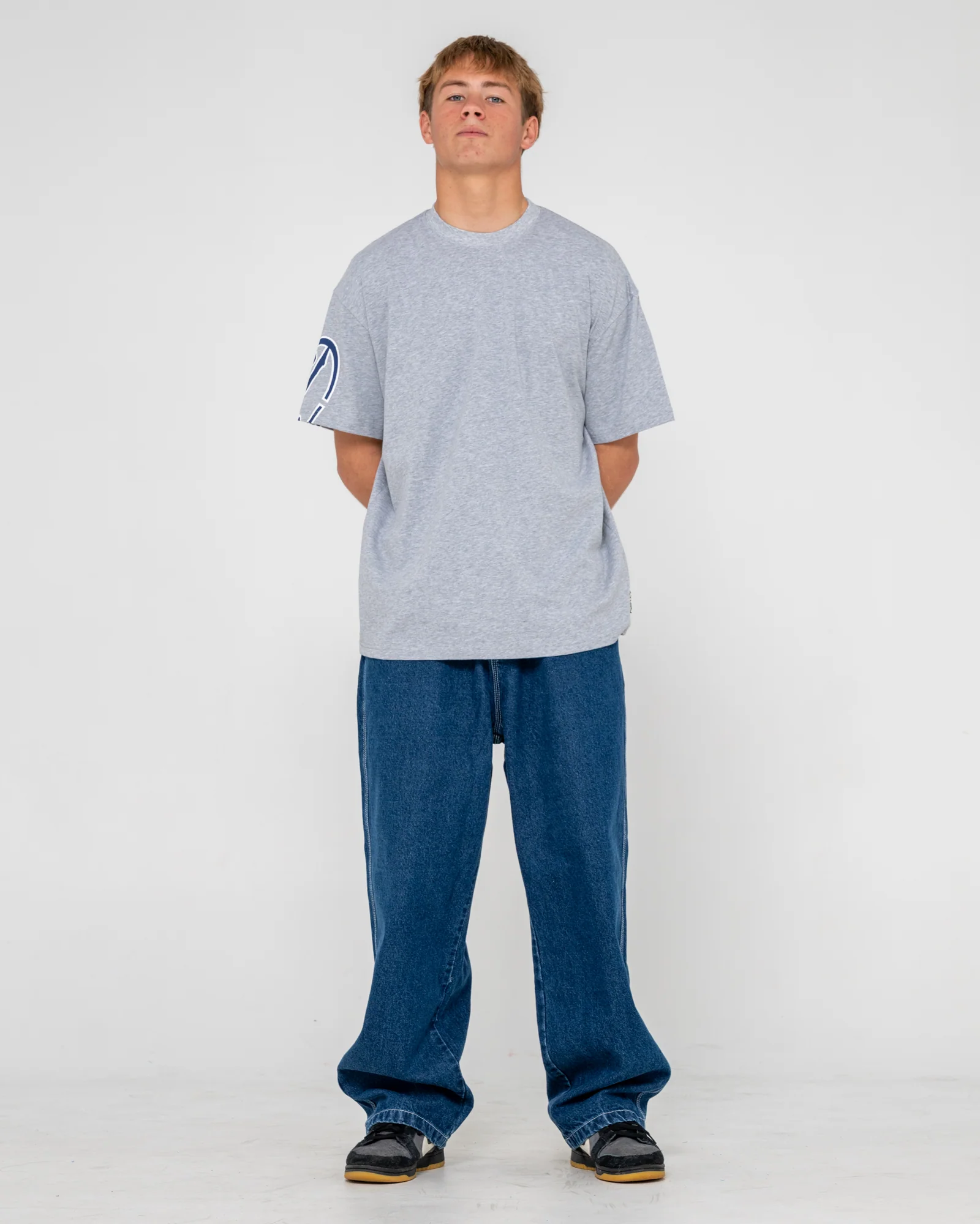 Remera Mc Rusty Glaze-R Short Sleeve Tee Grey Marle - Image 3