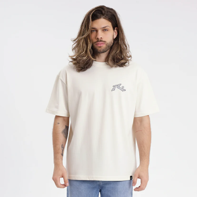 Remera Mc Rusty Competition 2.0 Tee Off White/Grey - Image 2
