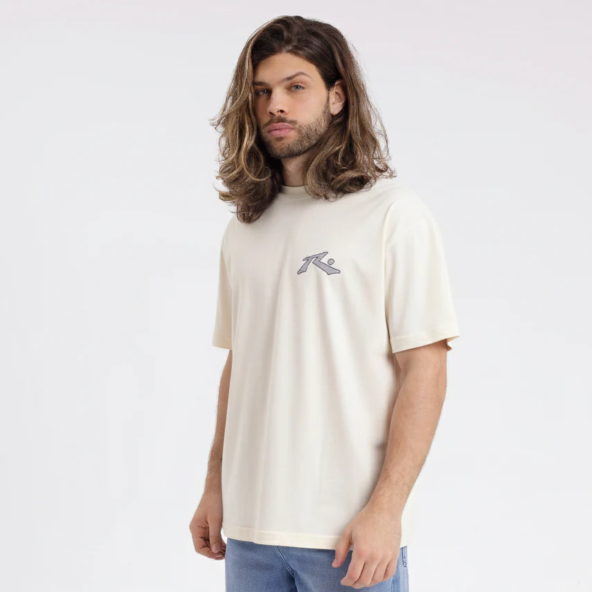 Remera Mc Rusty Competition 2.0 Tee Off White/Grey - Image 3