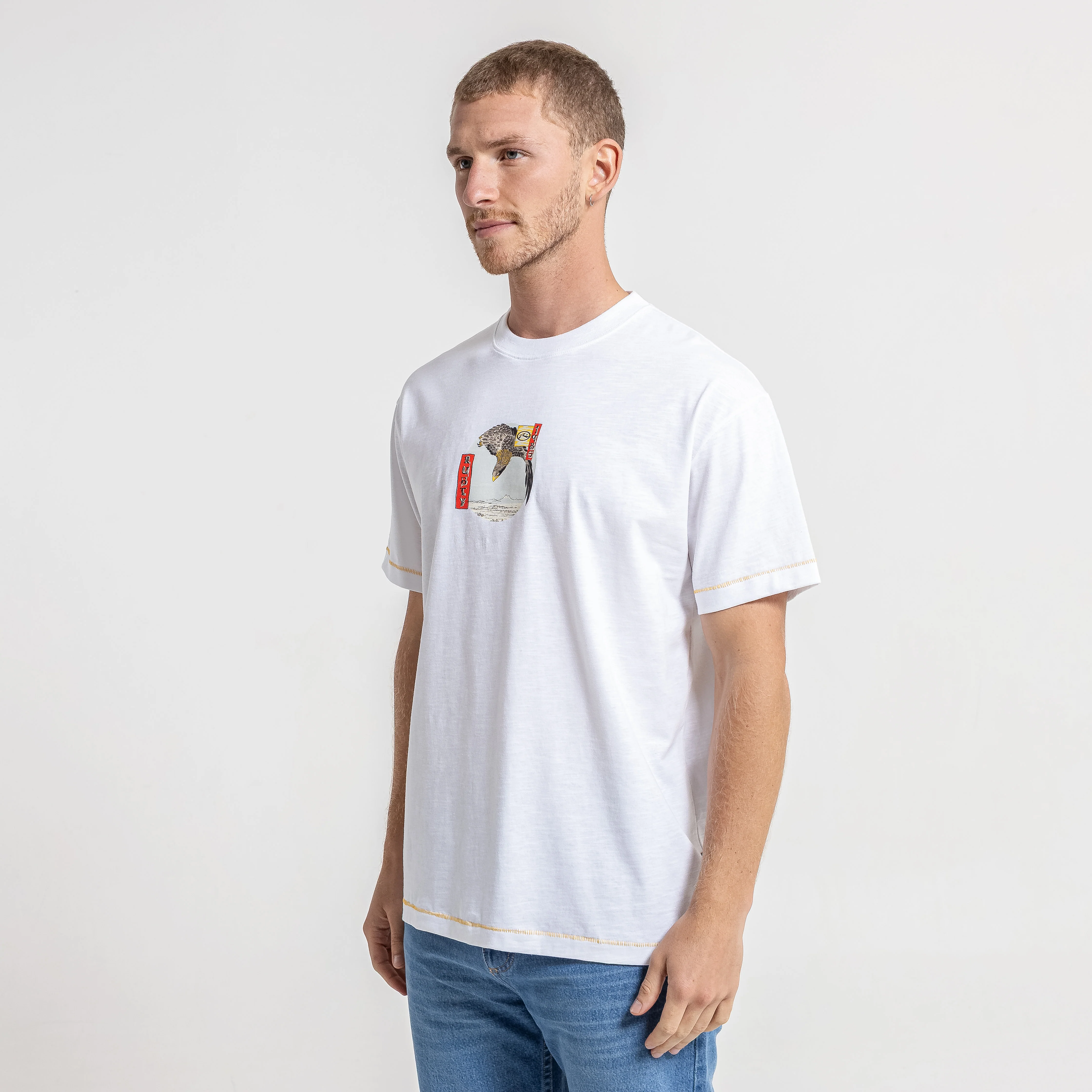 Remera Mc Rusty Matsumura Tee Off White - Image 2