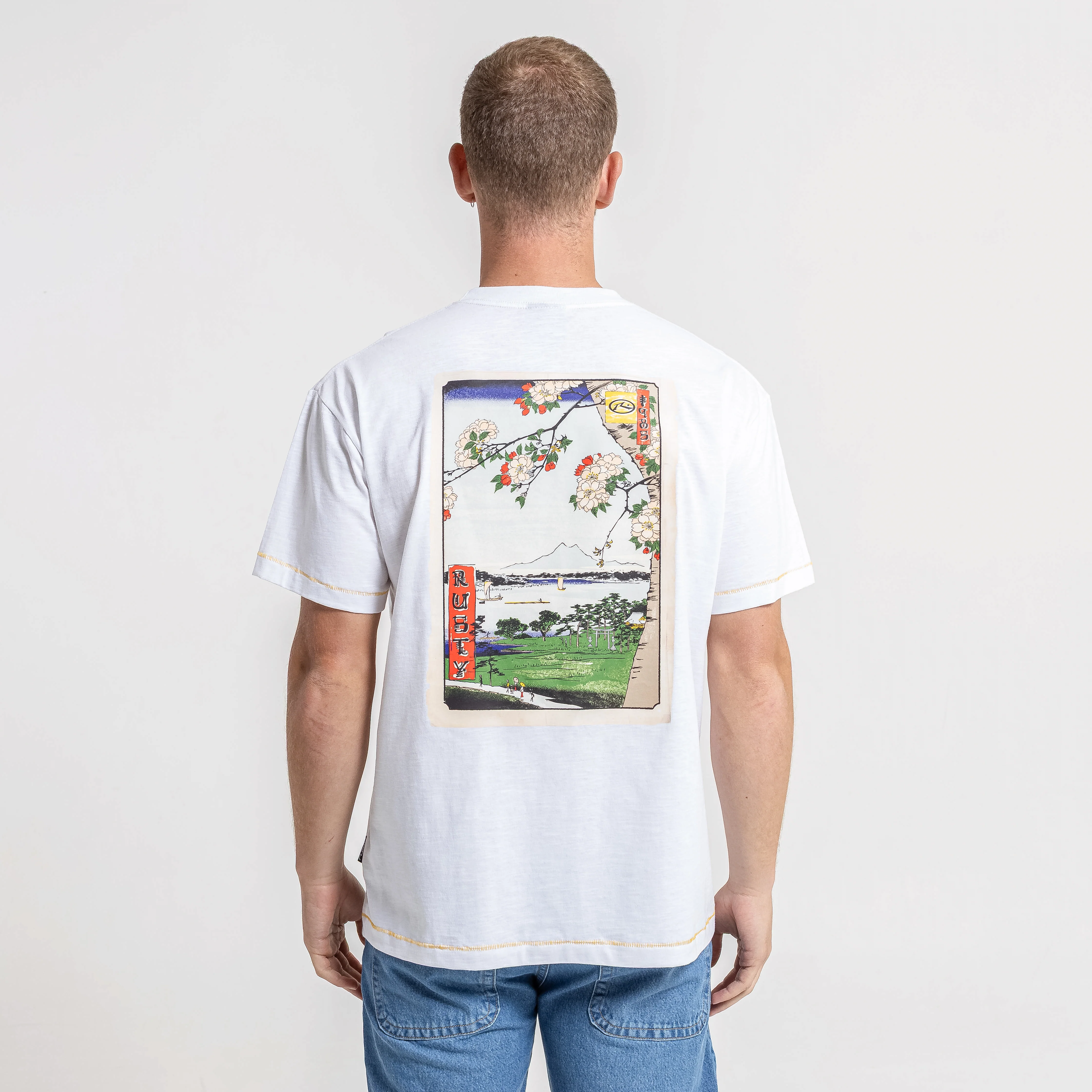 Remera Mc Rusty Matsumura Tee Off White - Image 3