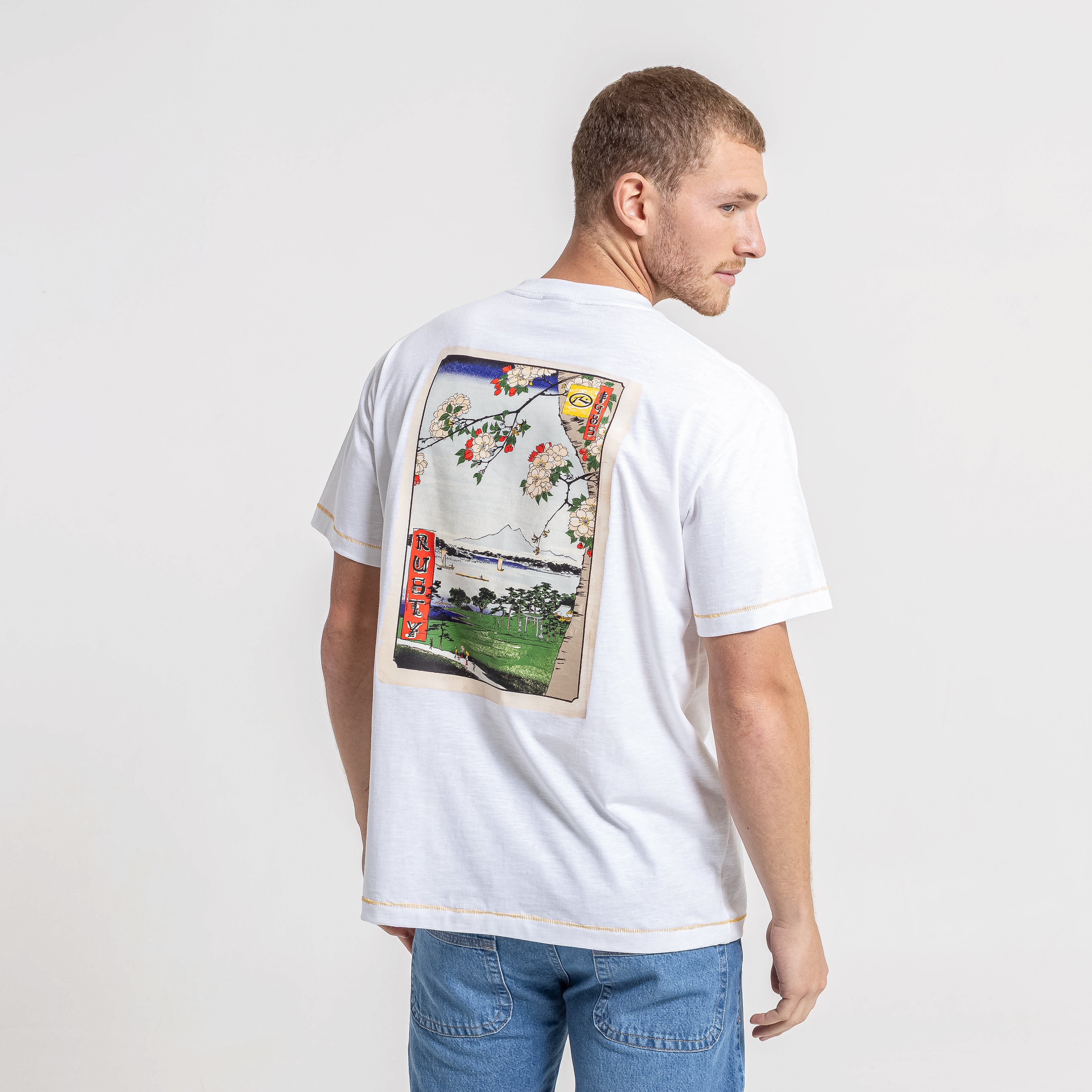 Remera Mc Rusty Matsumura Tee Off White - Image 4