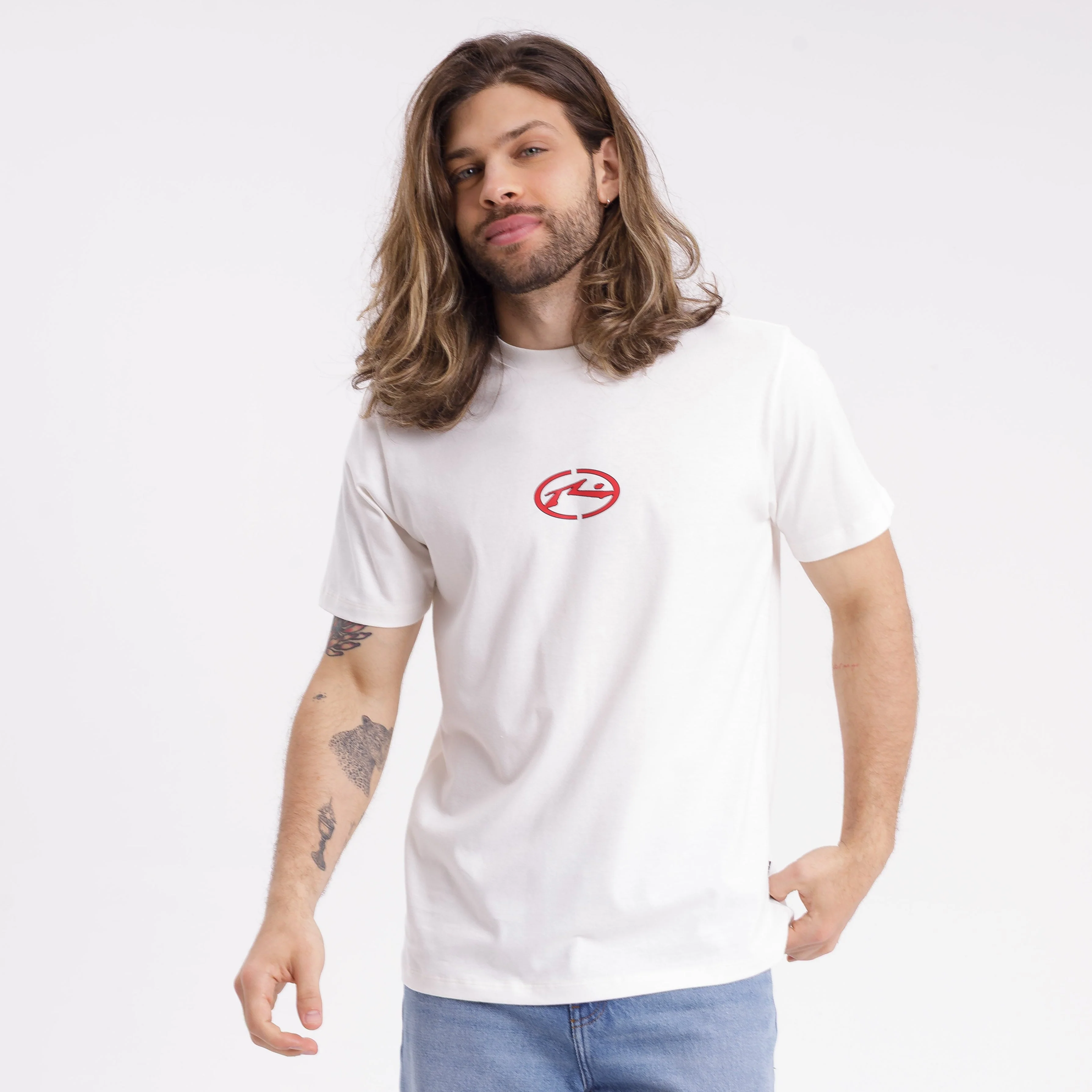 Remera Mc Rusty Turbo Serie 2 Tee Off White