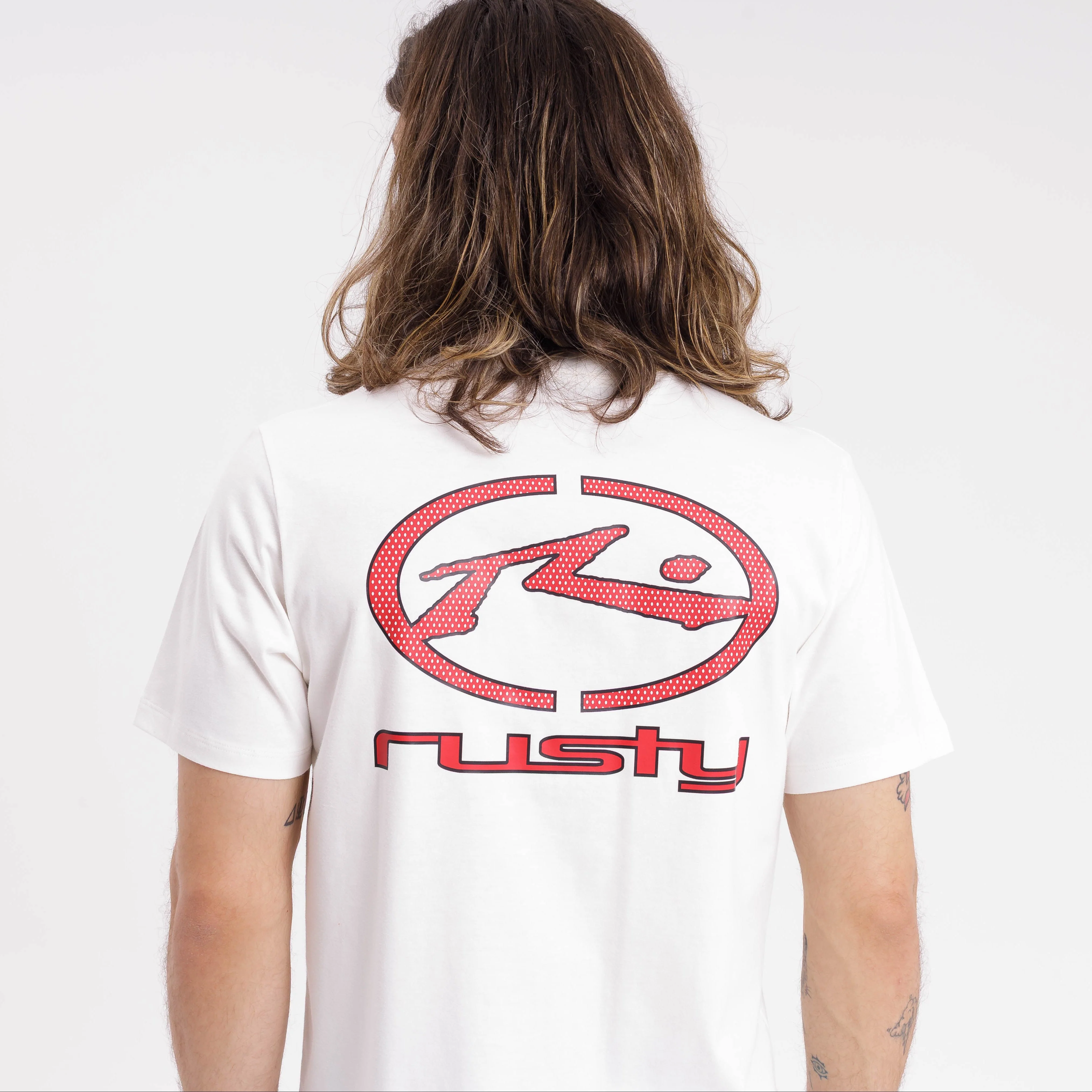 Remera Mc Rusty Turbo Serie 2 Tee Off White - Image 4