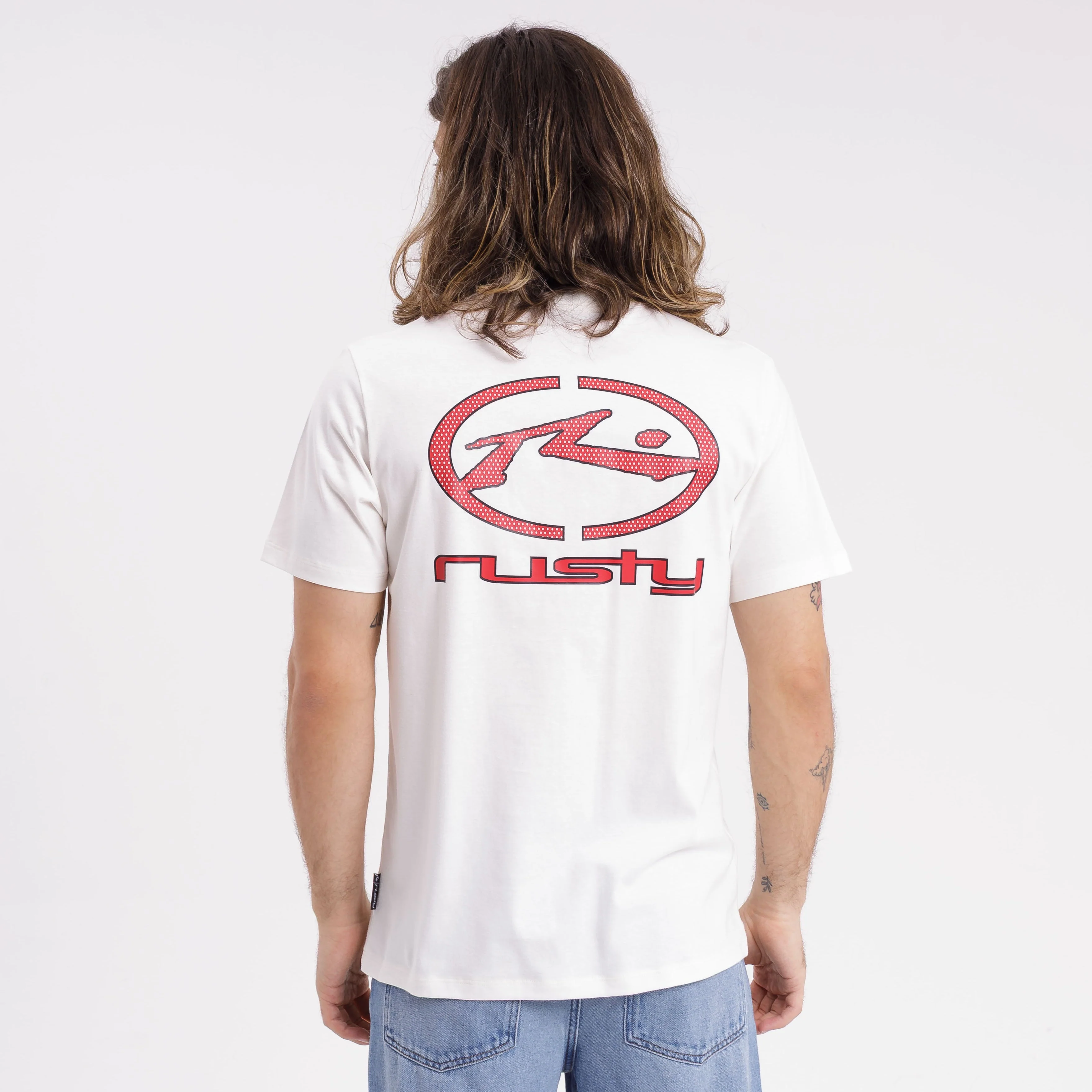 Remera Mc Rusty Turbo Serie 2 Tee Off White - Image 5