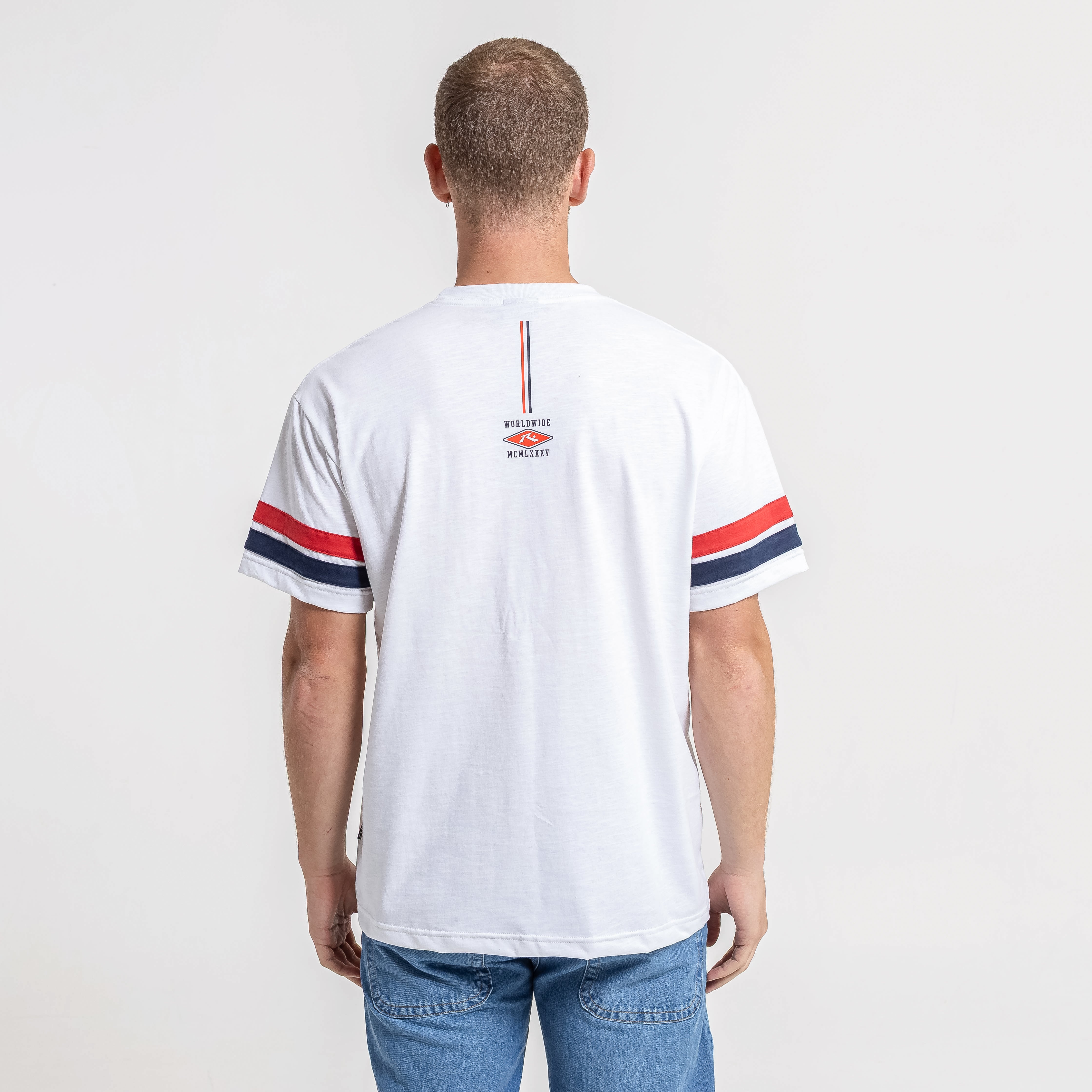 Remera Mc Rusty Welcome To Califas Tee Off White - Image 3