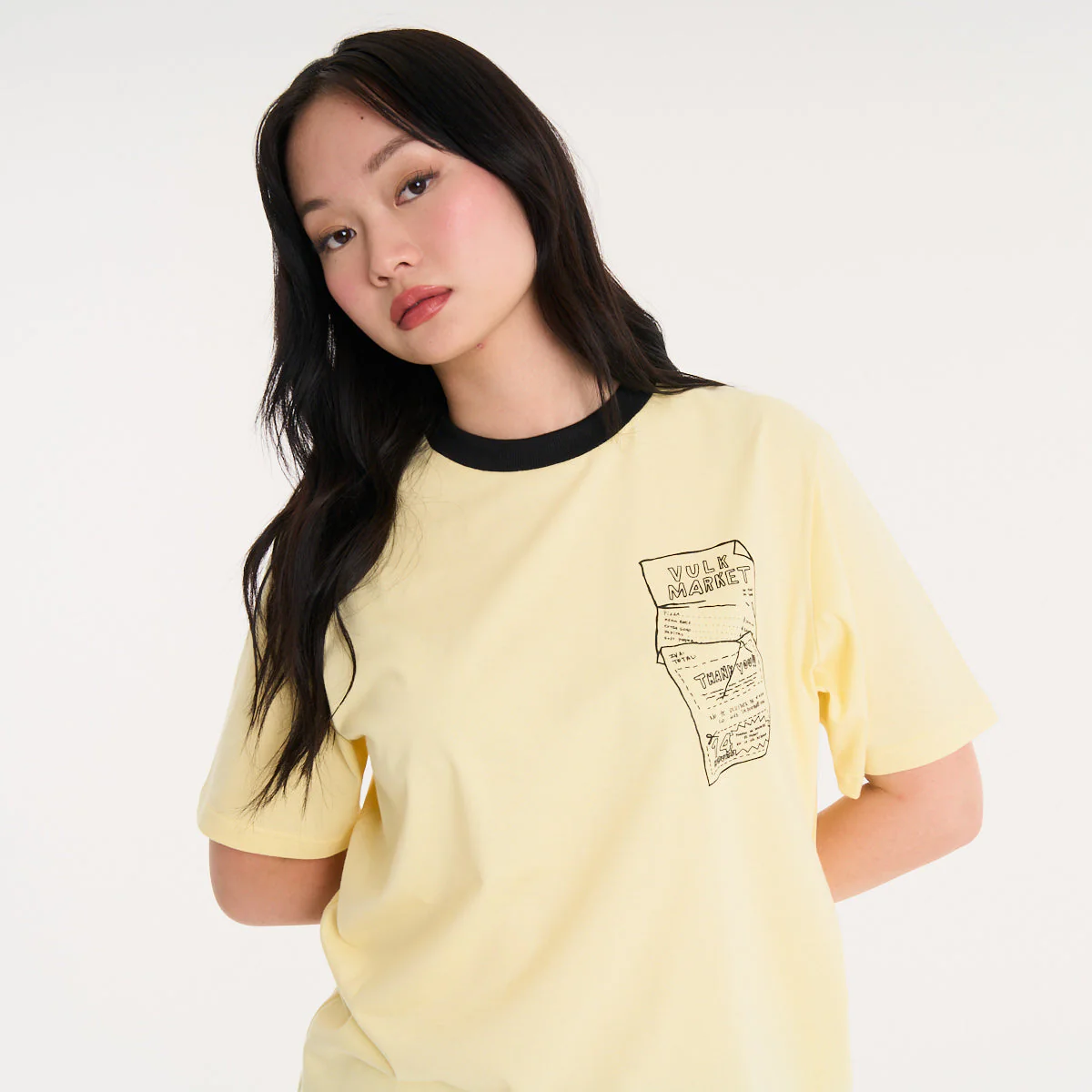 Remera Mc Vulk Market Tee Pastel Yellow - Image 4