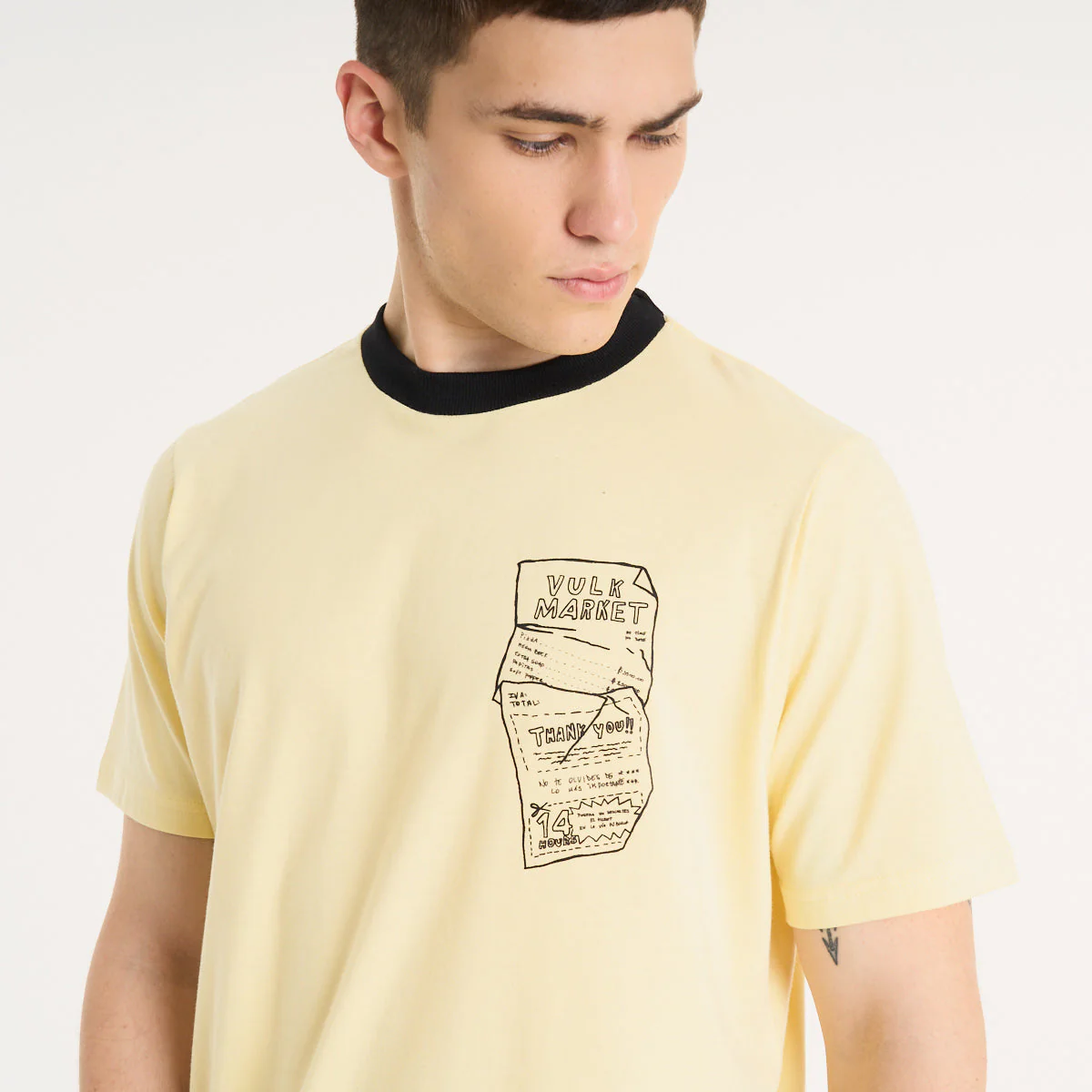 Remera Mc Vulk Market Tee Pastel Yellow - Image 6