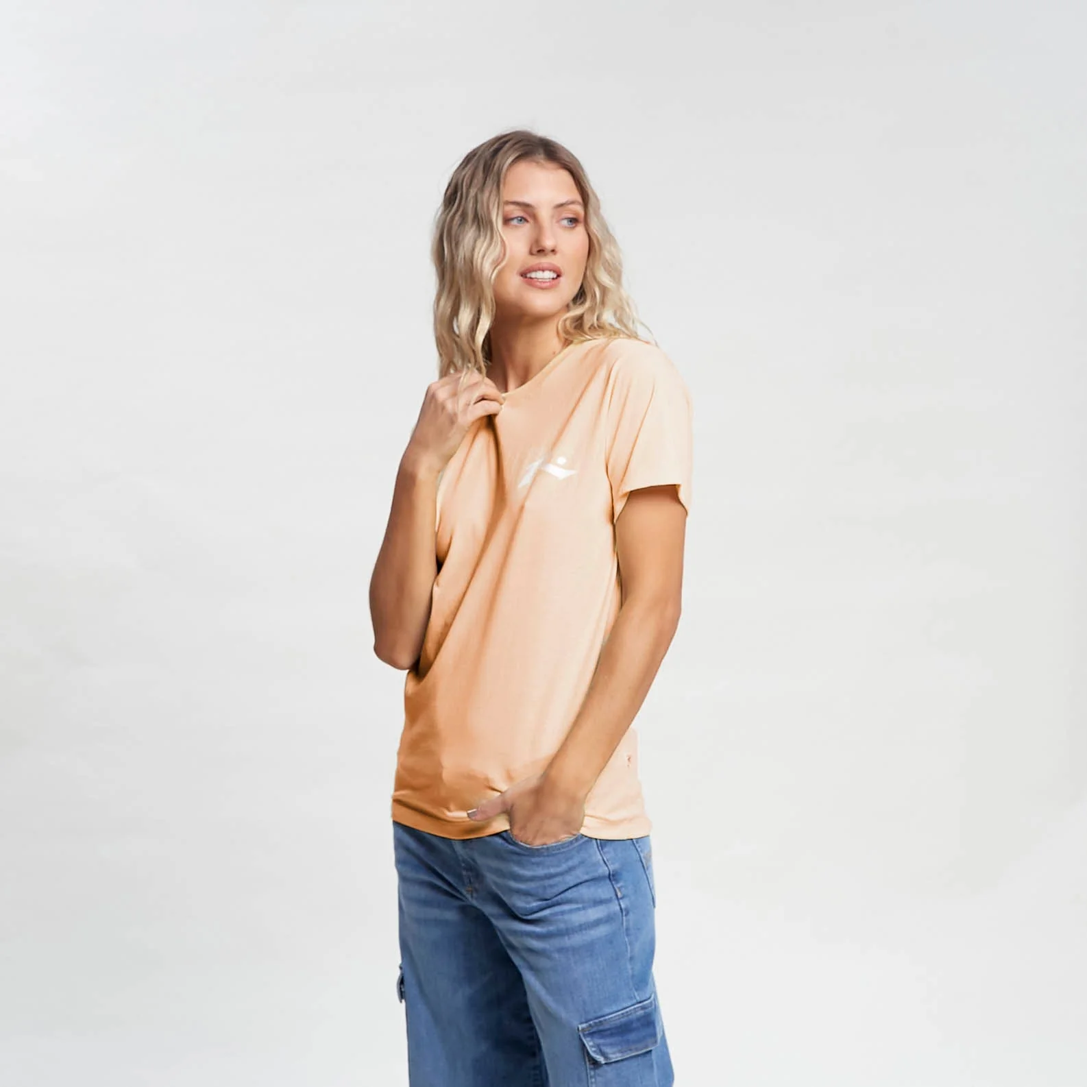 Remera Mc Rusty Competition Tee Ld Peach - Image 3