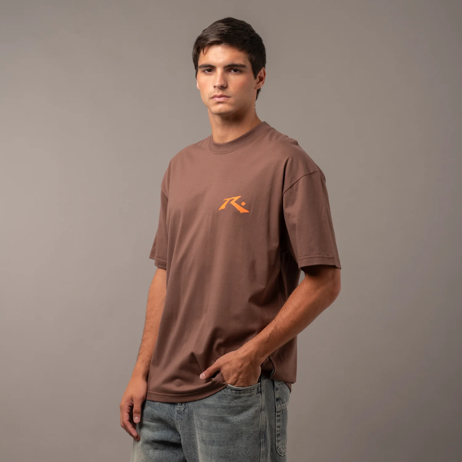 Remera Rusty Competition X Pinecone/Orange - Image 3