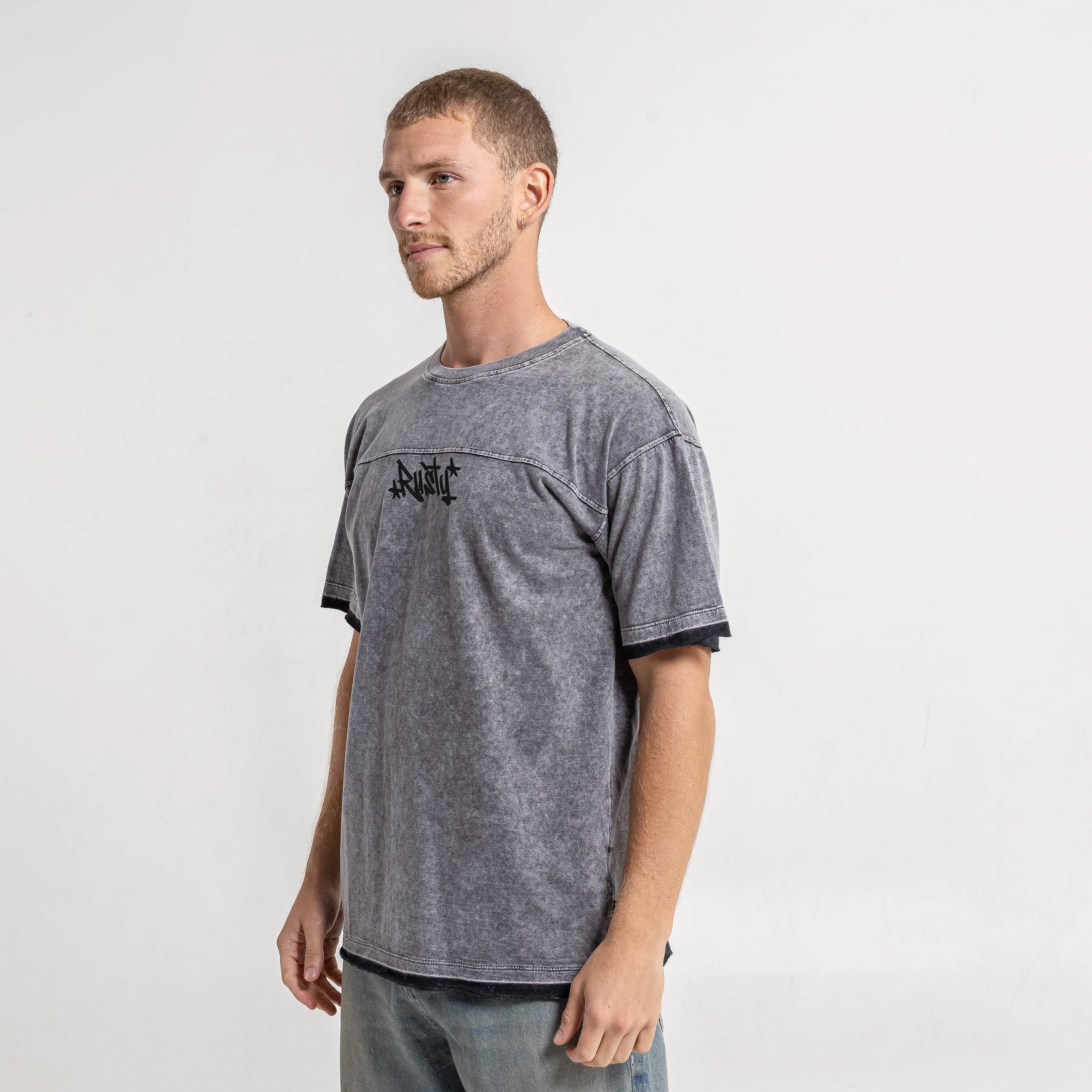 Remera Mc Rusty Kimika Tee Process Black - Image 3