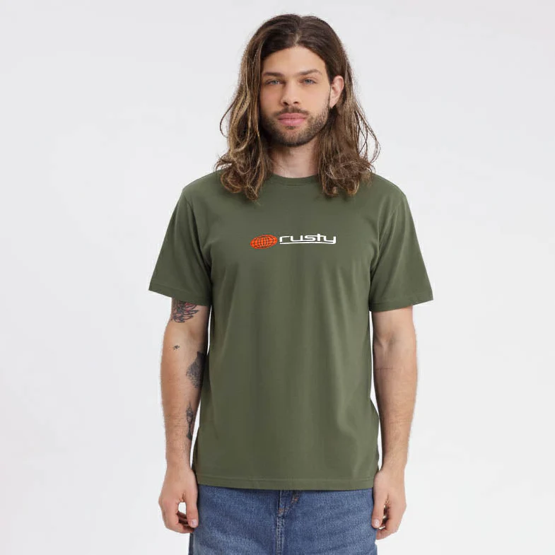 Remera Mc Rusty Global Confussion Tee Megabig Shadow Army - Image 3