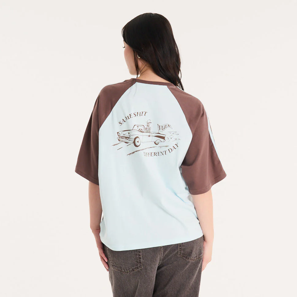 Remera Mc Vulk Same Shit Tee Sky Blue - Image 10