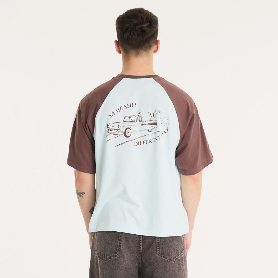 Remera Mc Vulk Same Shit Tee Sky Blue - Image 9