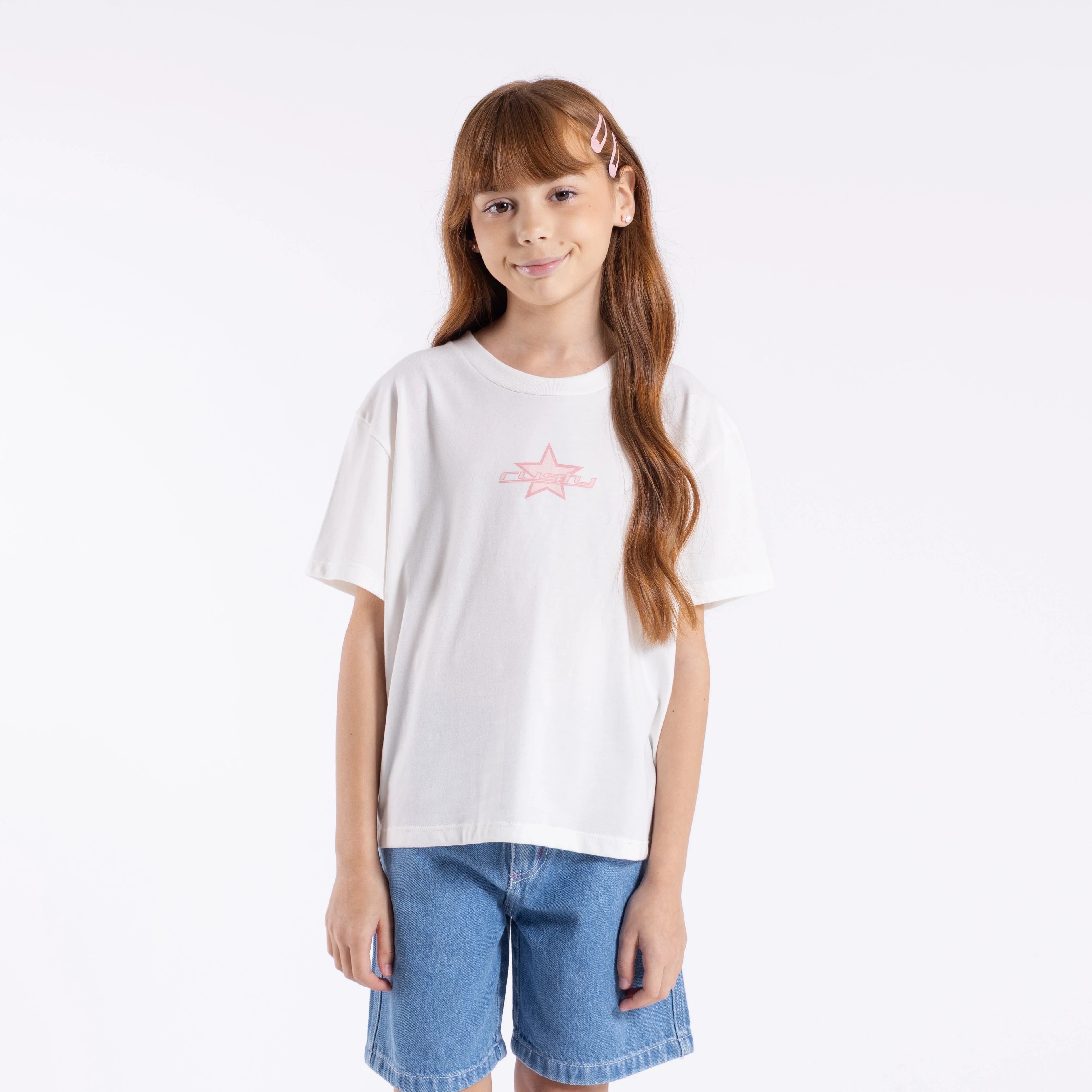 Remera Mc Rusty Heart Relaxed Tee Girls Snow White
