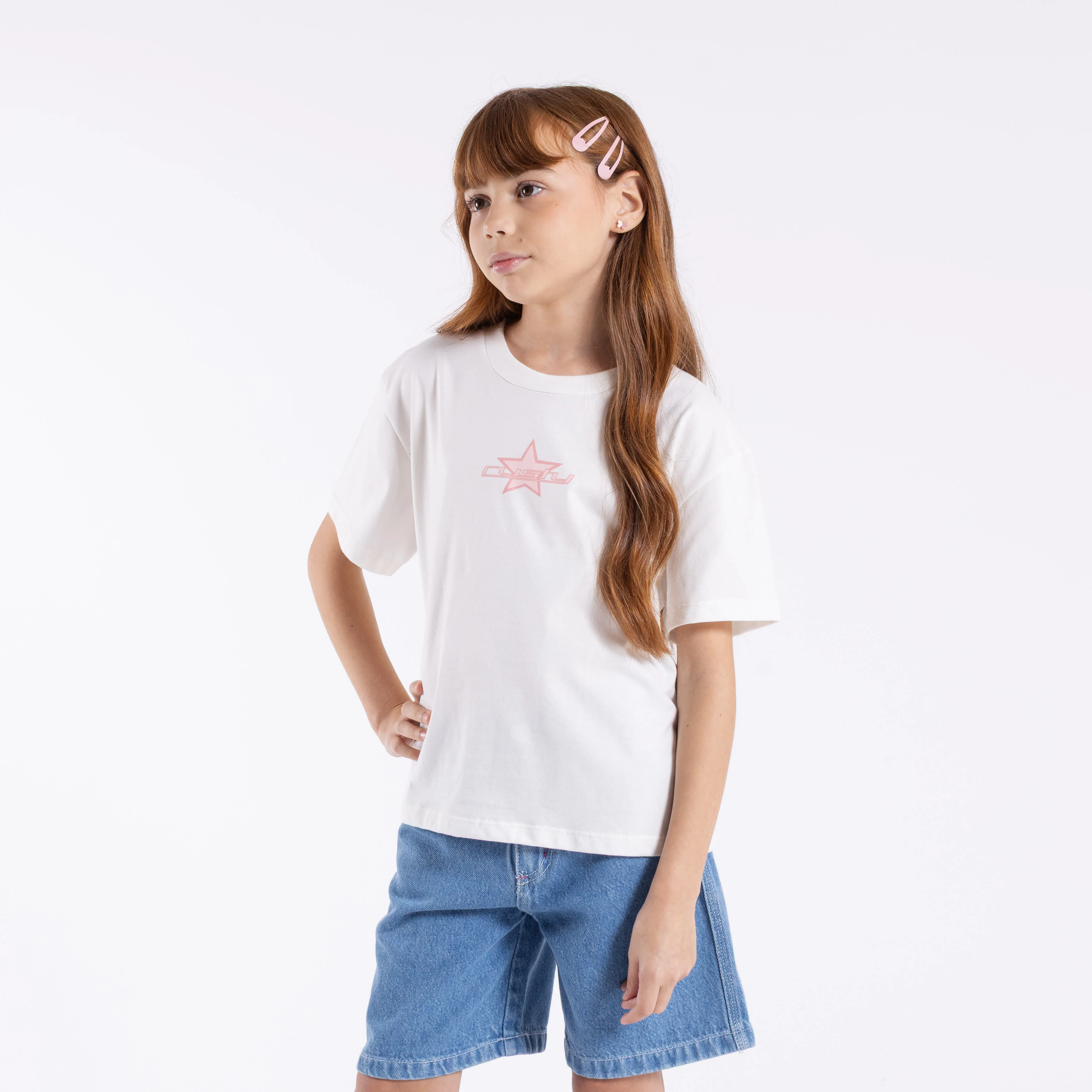 Remera Mc Rusty Heart Relaxed Tee Girls Snow White - Image 2