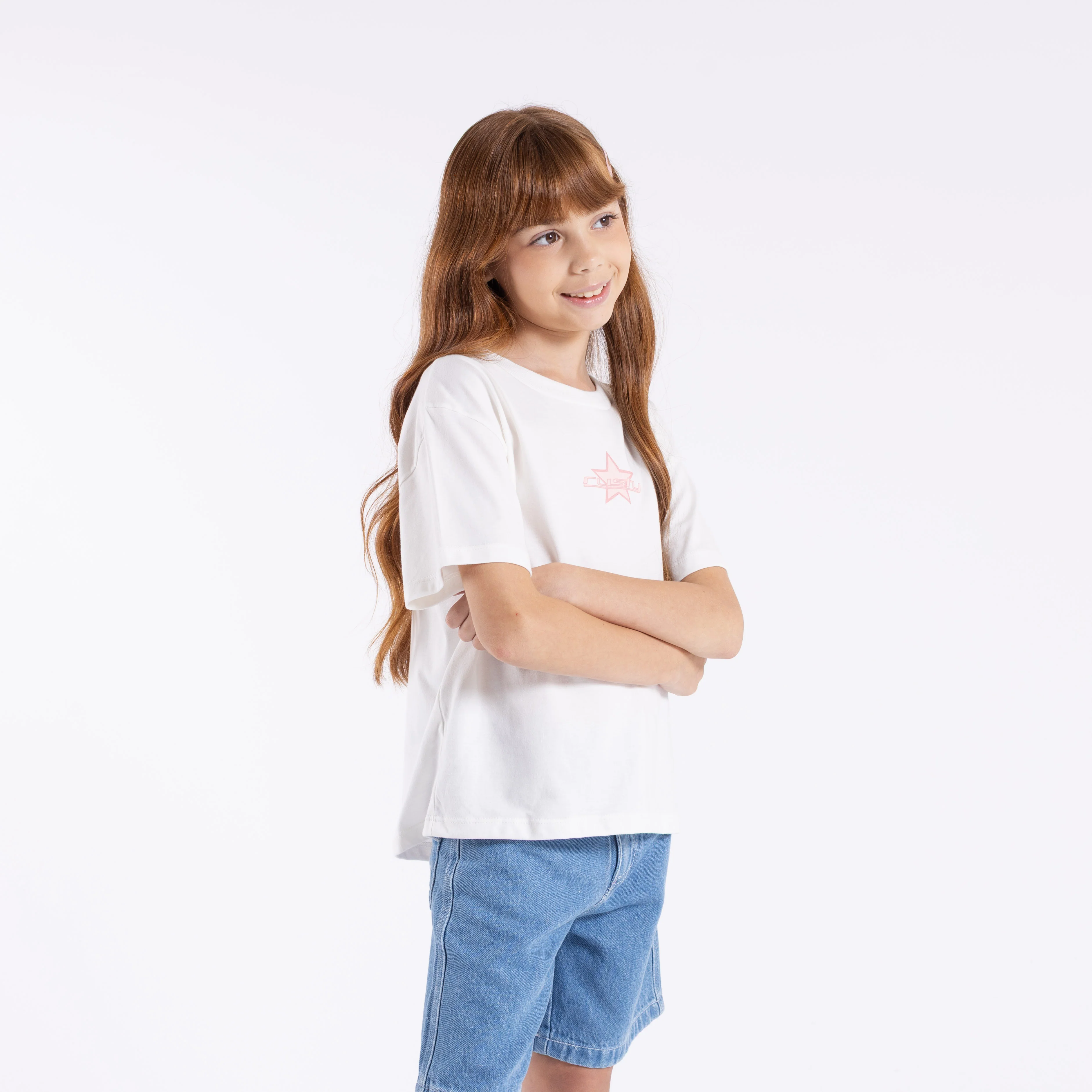 Remera Mc Rusty Heart Relaxed Tee Girls Snow White - Image 3
