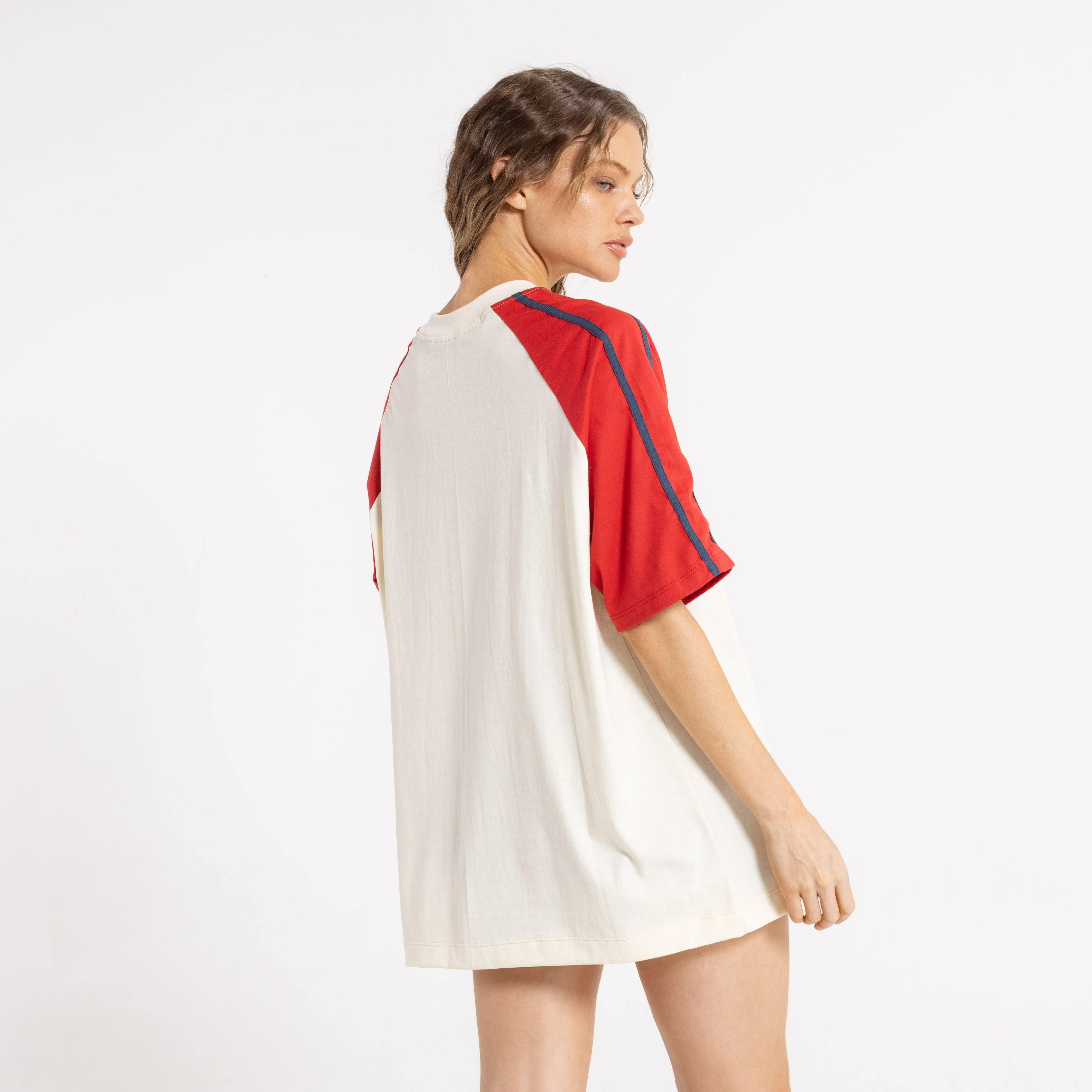 Remera Mc Rusty Mindless Collegiate Oversize Tee Ld Snow White - Image 4