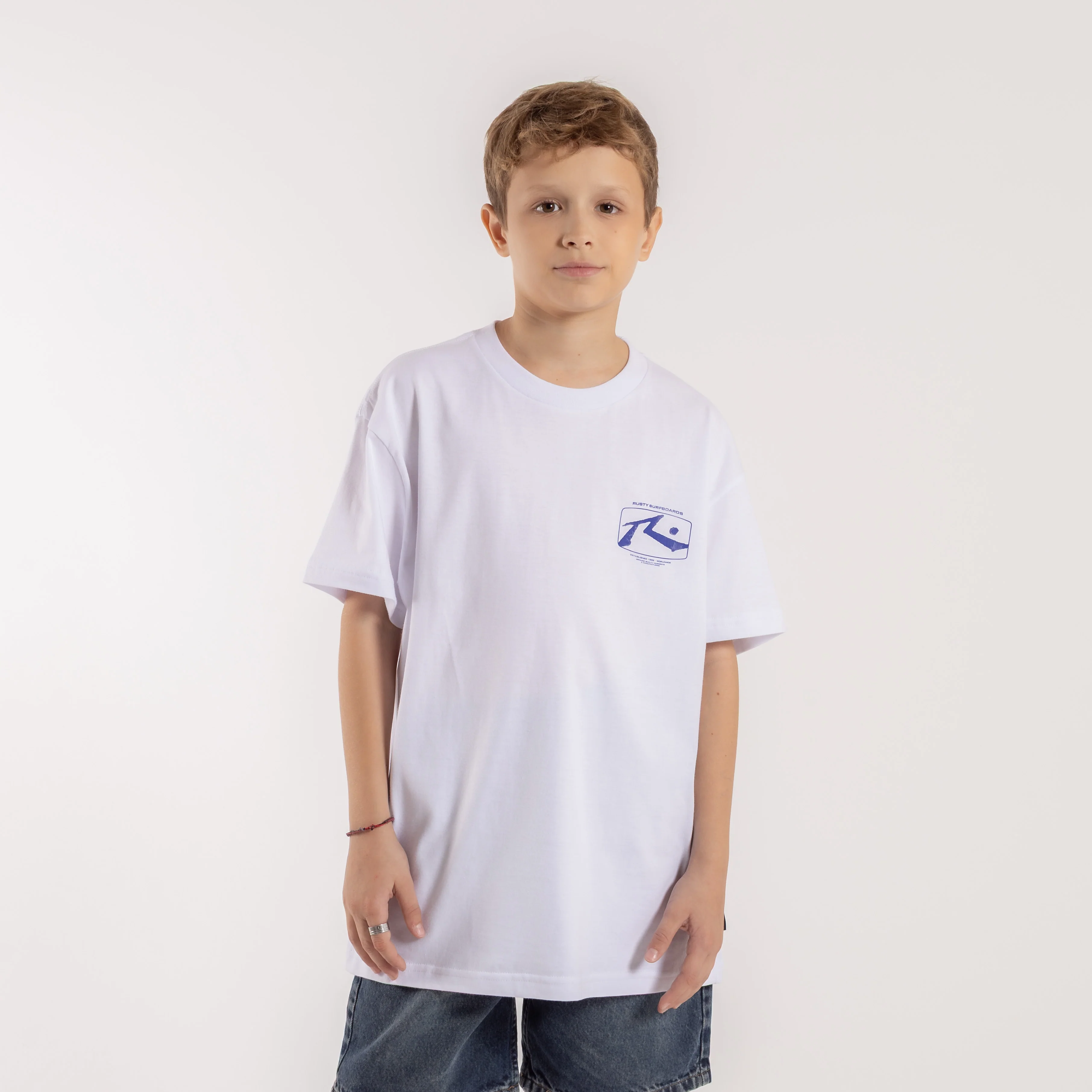 Remera Mc Rusty Acid House Tee Jr White