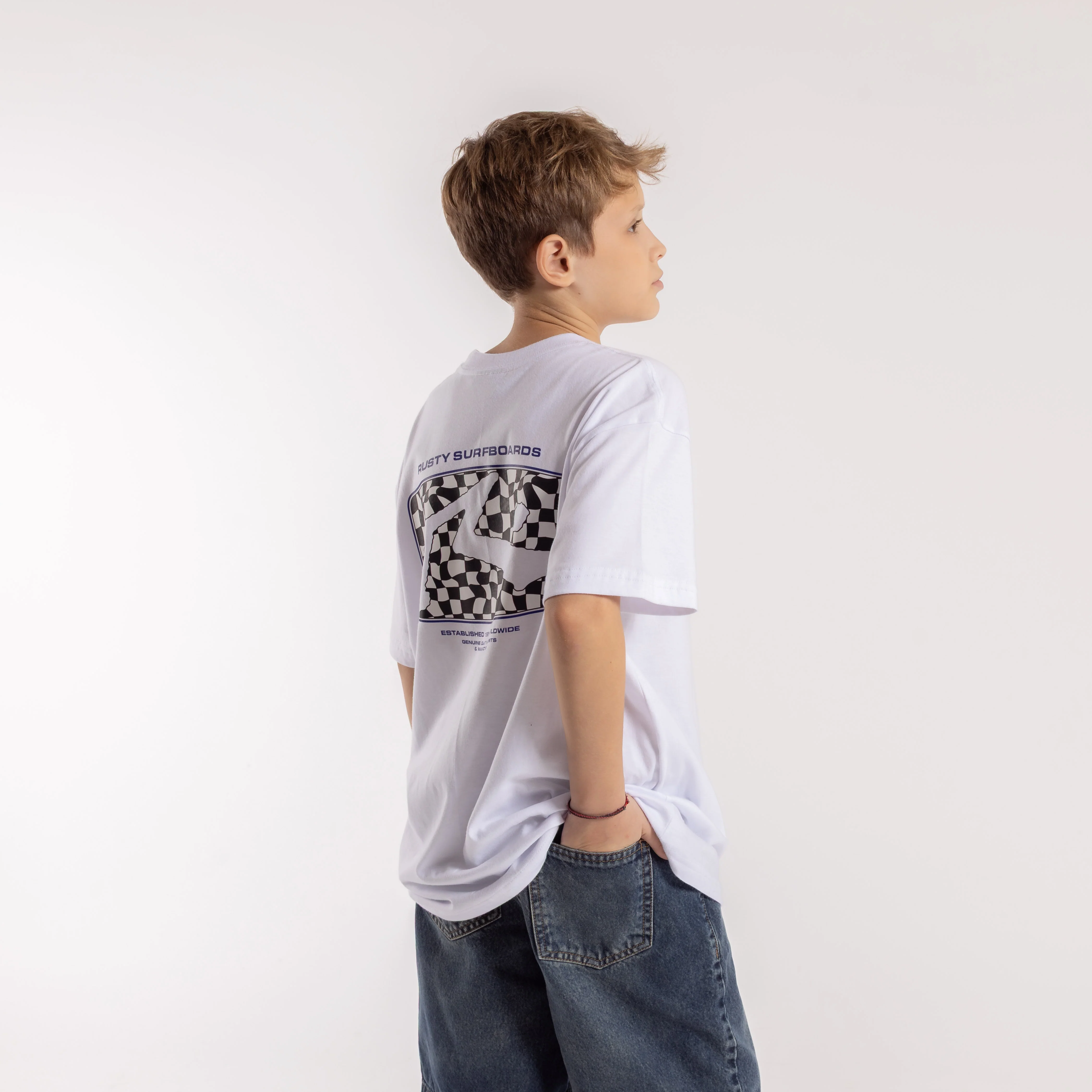 Remera Mc Rusty Acid House Tee Jr White - Image 3