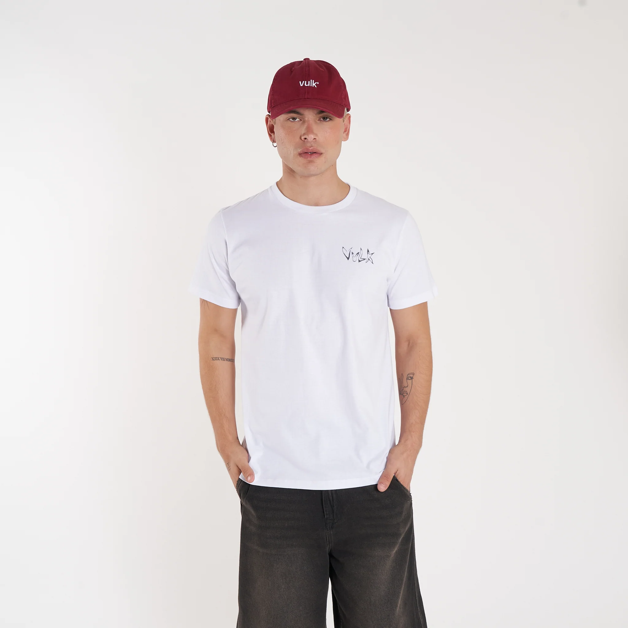 Remera Mc Vulk Blasting Tee White