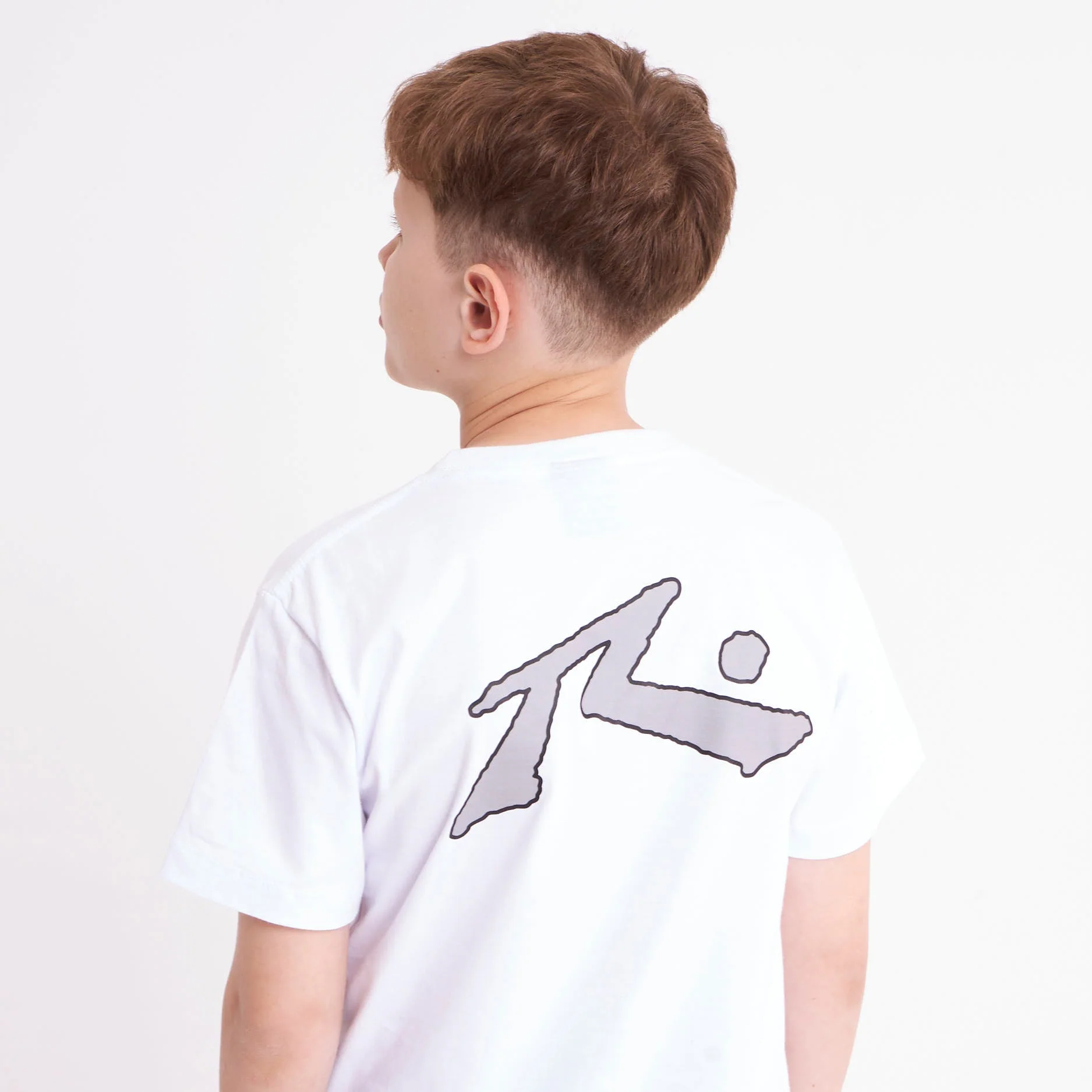 Remera Mc Rusty Competition 2.0 Tee Jr White/Grey - Image 5