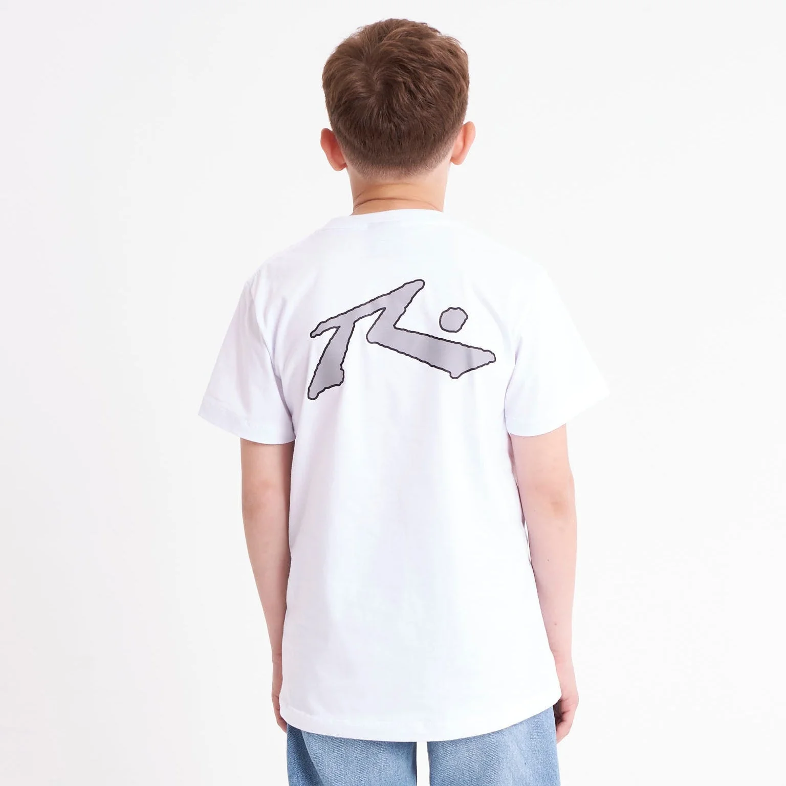 Remera Mc Rusty Competition 2.0 Tee Jr White/Grey - Image 6