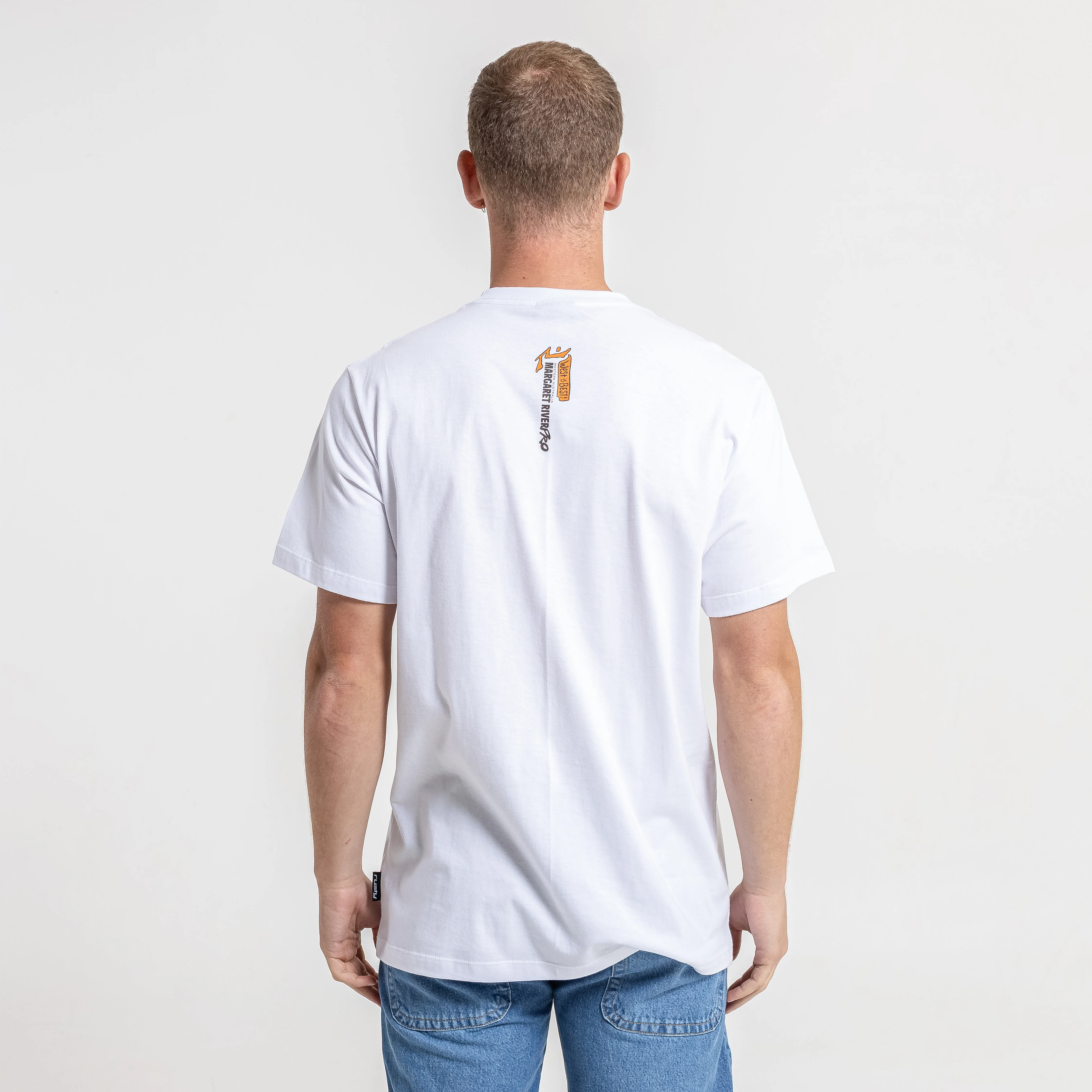 Remera Mc Rusty Margaret River 25 Serie 2 Tee White - Image 4