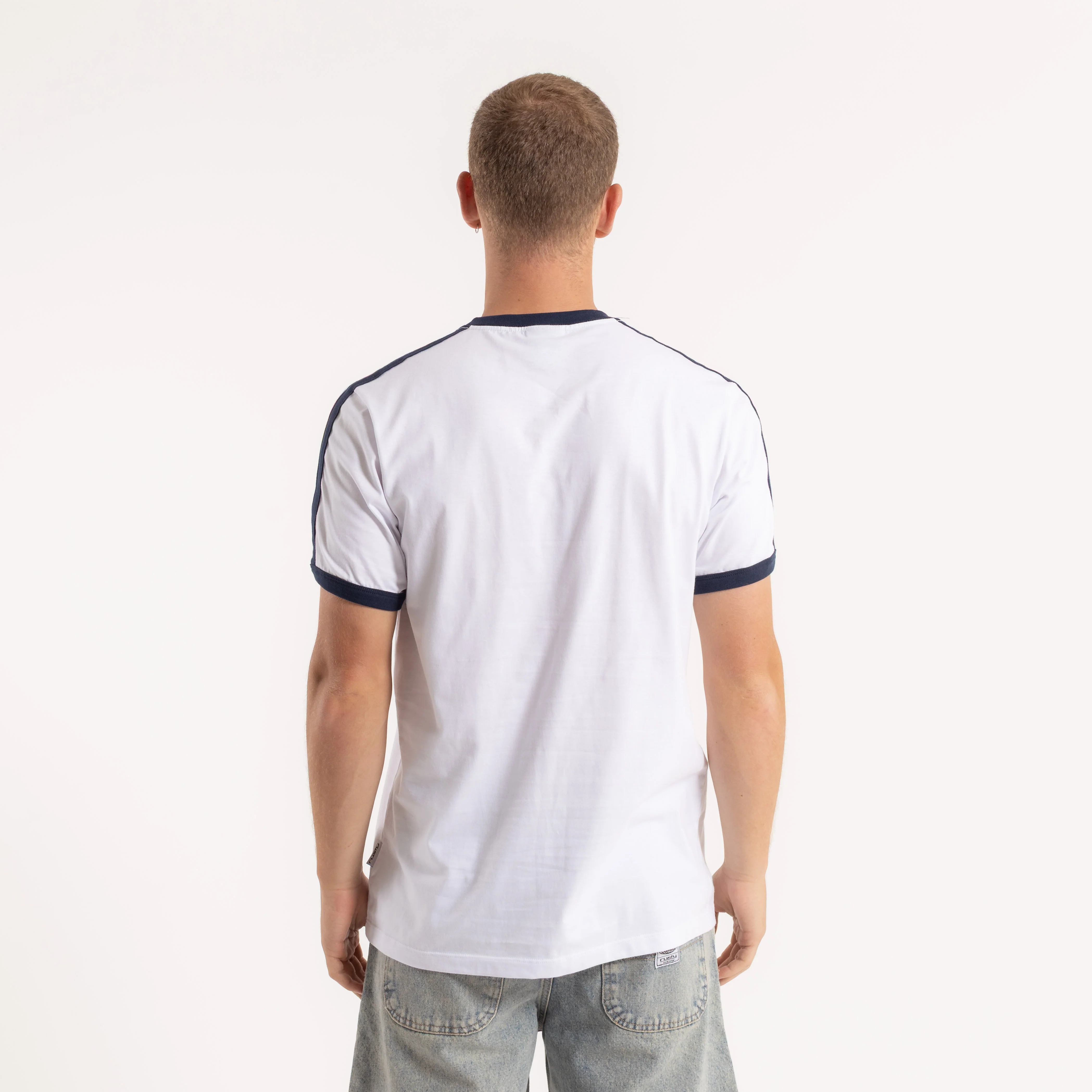 Remera Mc Rusty Poppa Tee White/Navy Blue - Image 4