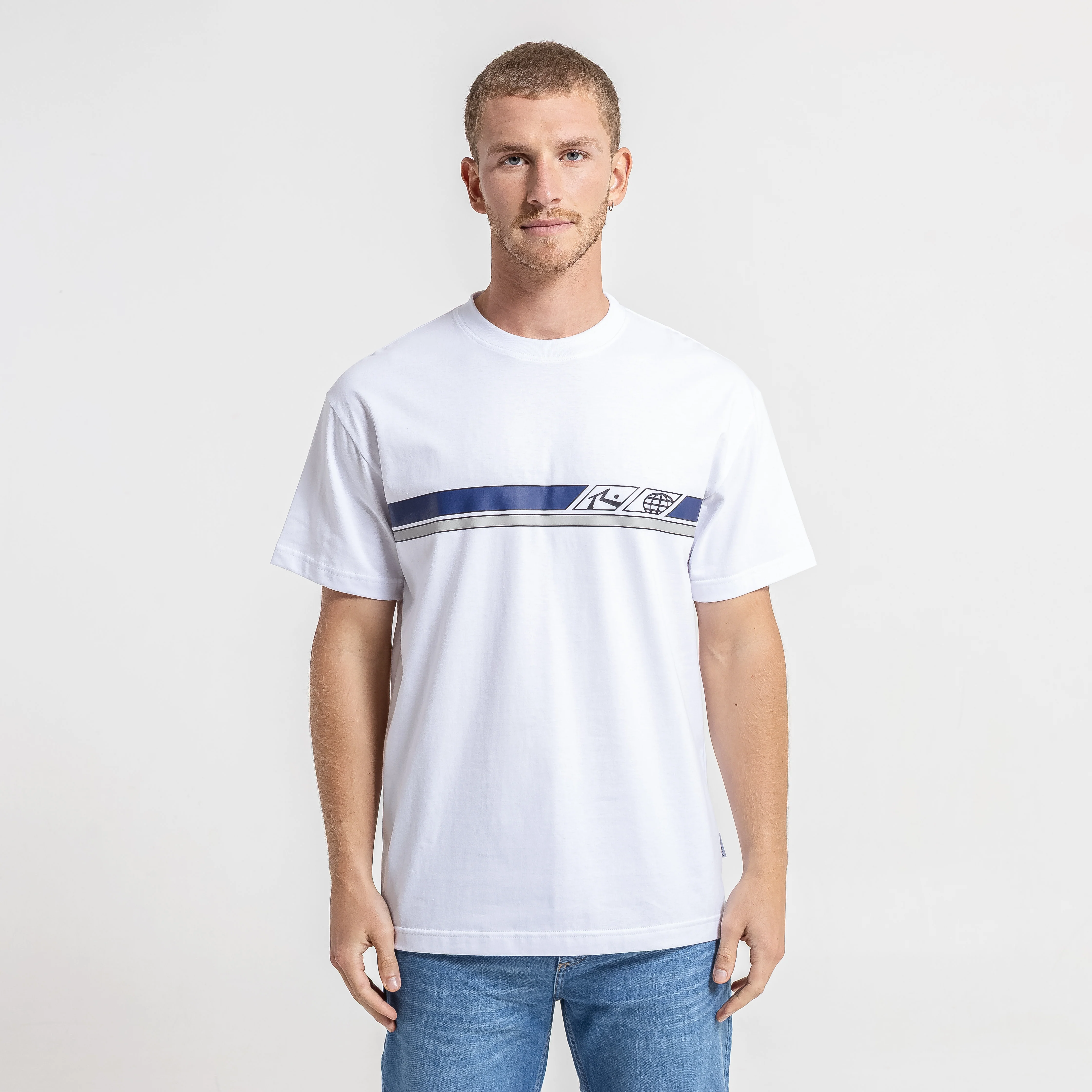 Remera Mc Rusty Strike Out Tee White