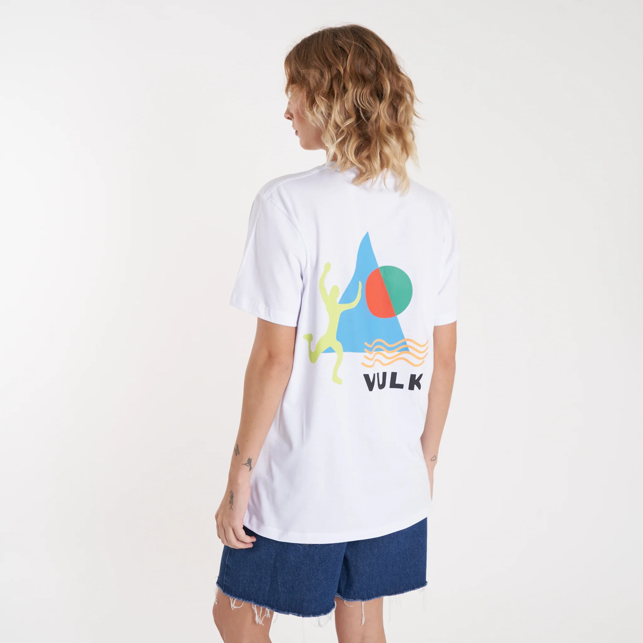 Remera Mc Vulk Traveler Tee White - Image 7